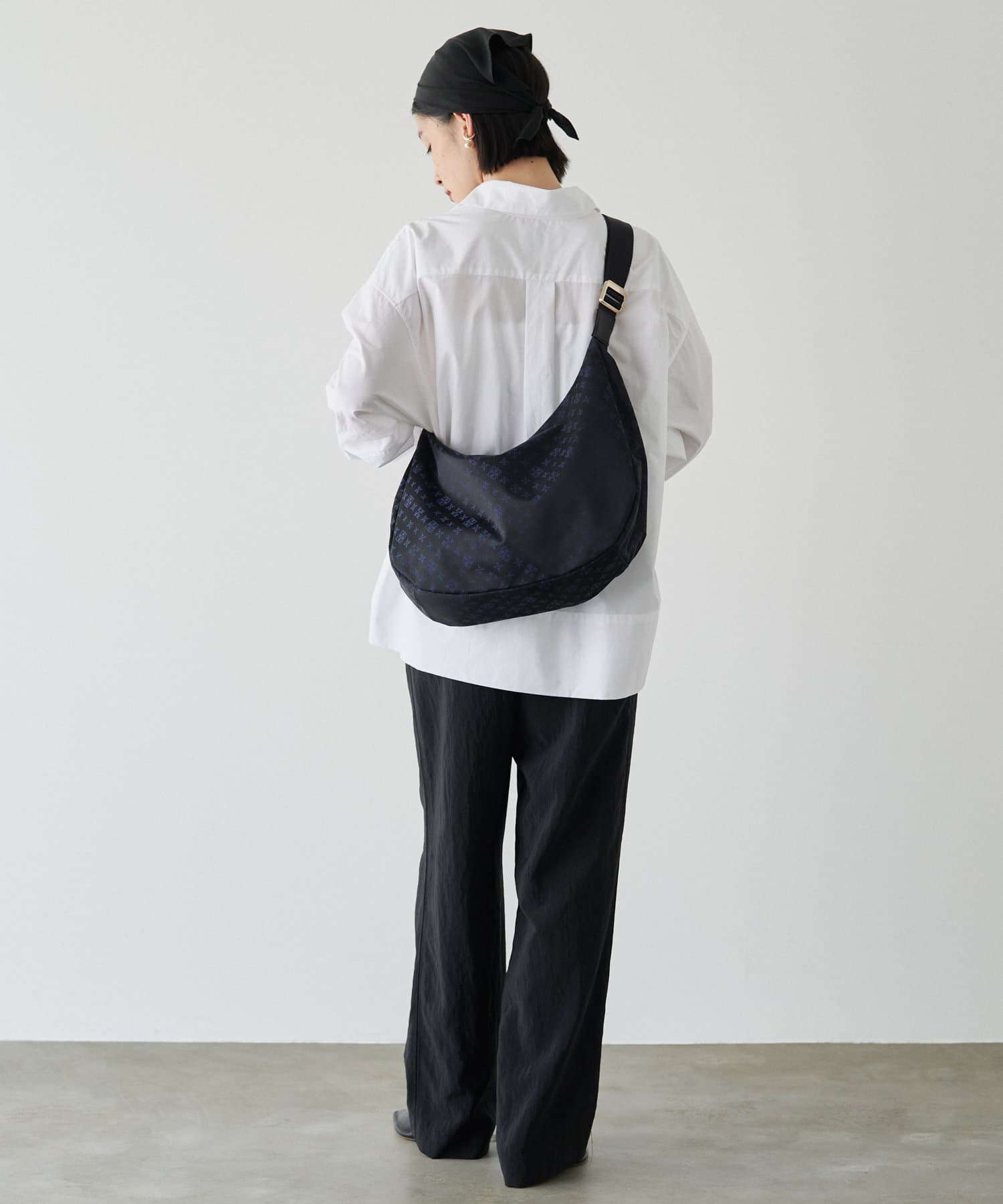 Russet Round Big Shoulder Bag