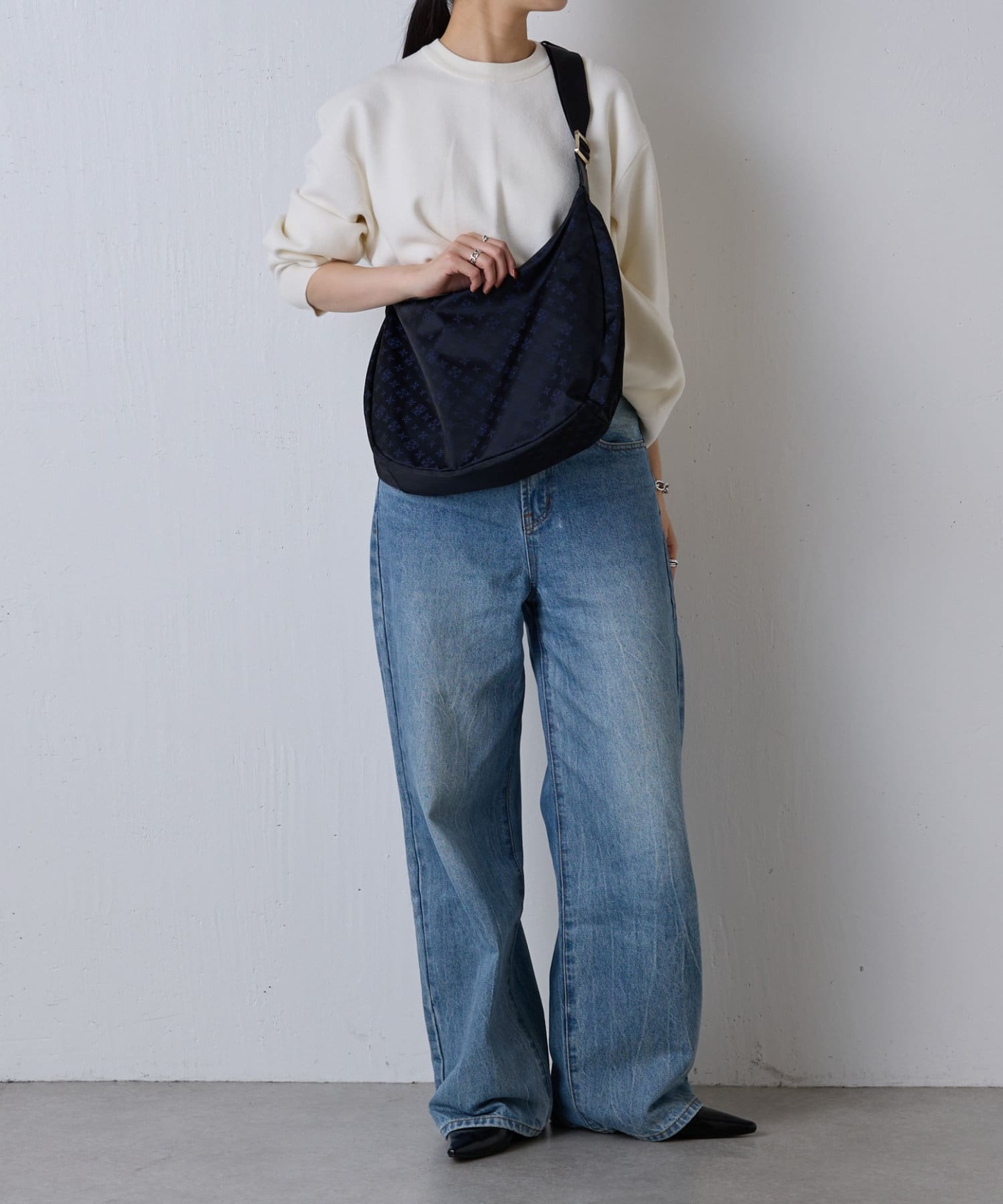 Russet Round Big Shoulder Bag