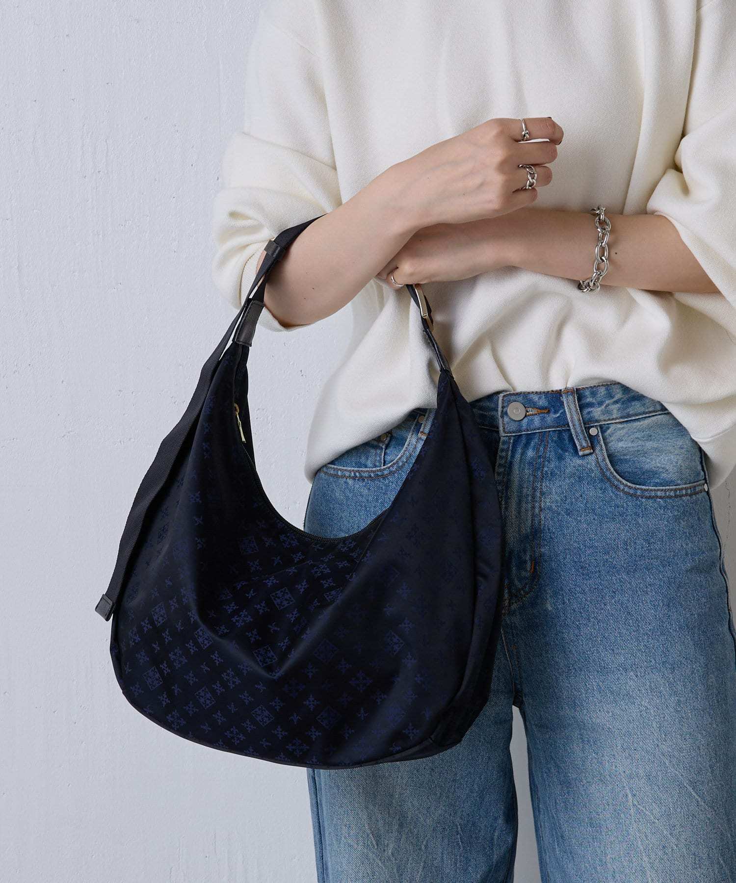 Russet Round Big Shoulder Bag