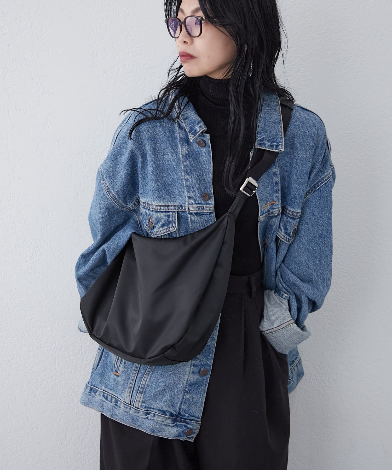 Russet Round Big Shoulder Bag