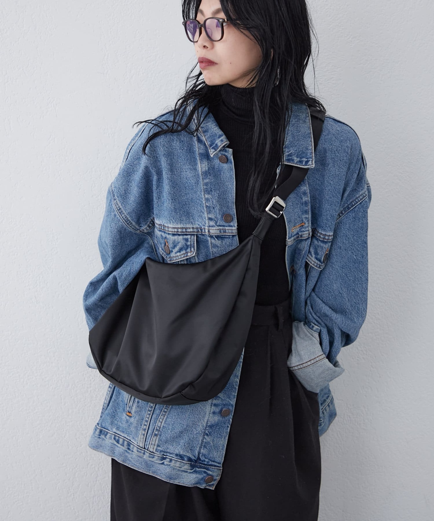 Russet Round Big Shoulder Bag