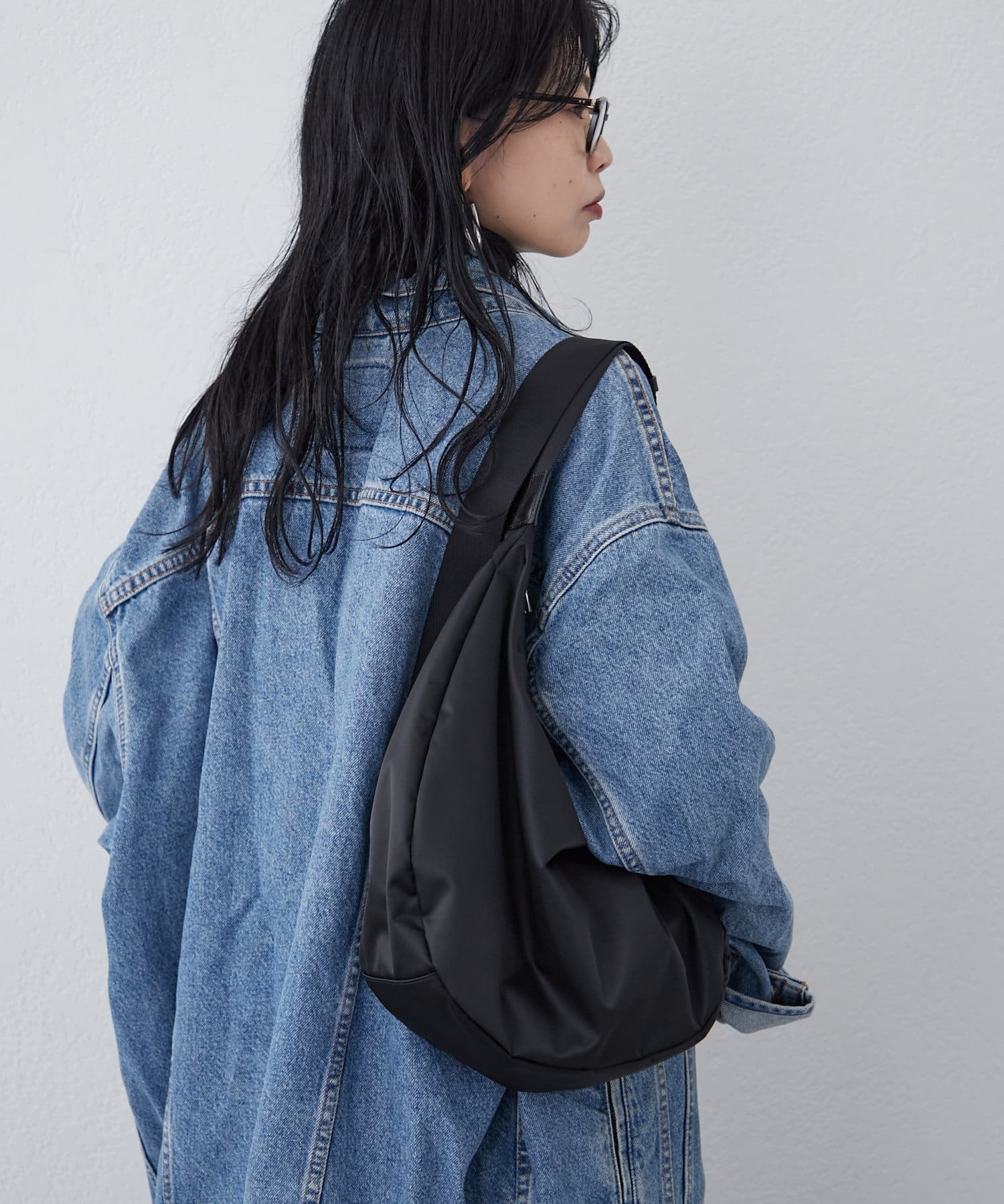 Russet Round Big Shoulder Bag