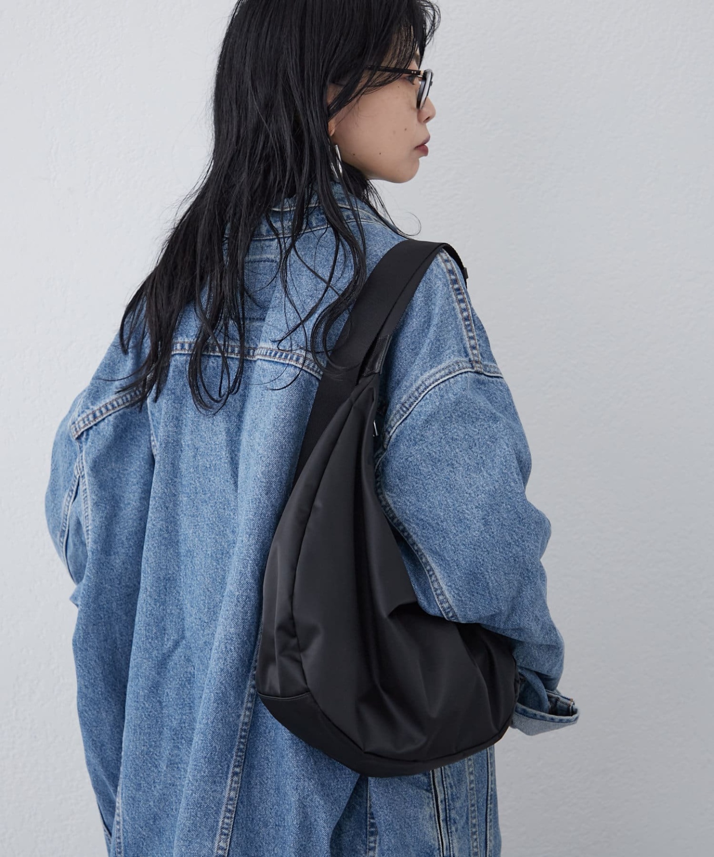 Russet Round Big Shoulder Bag