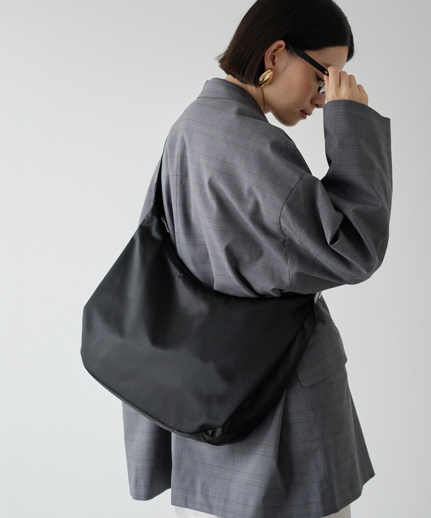 Russet Round Big Shoulder Bag