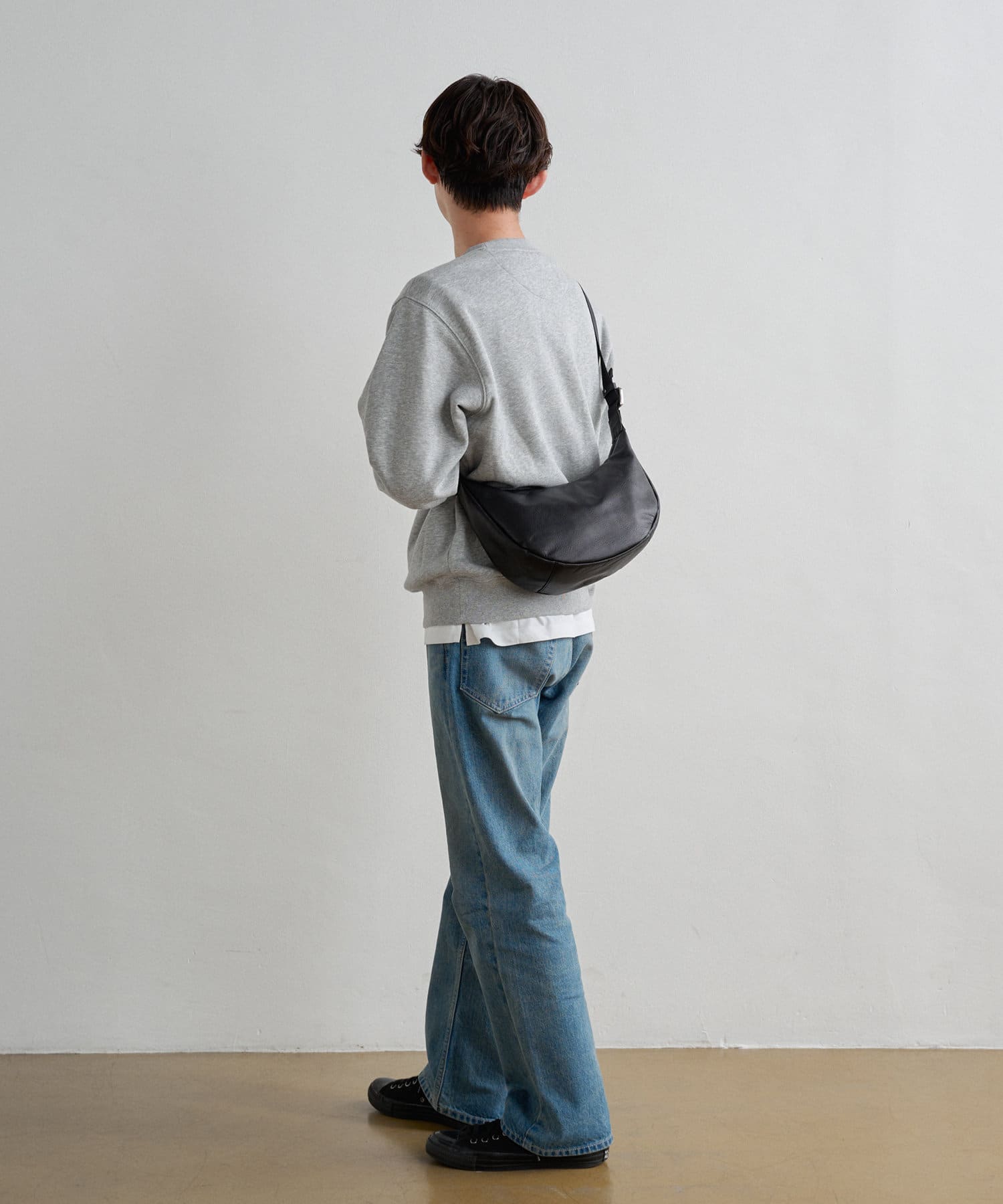 Russet Round Big Shoulder Bag