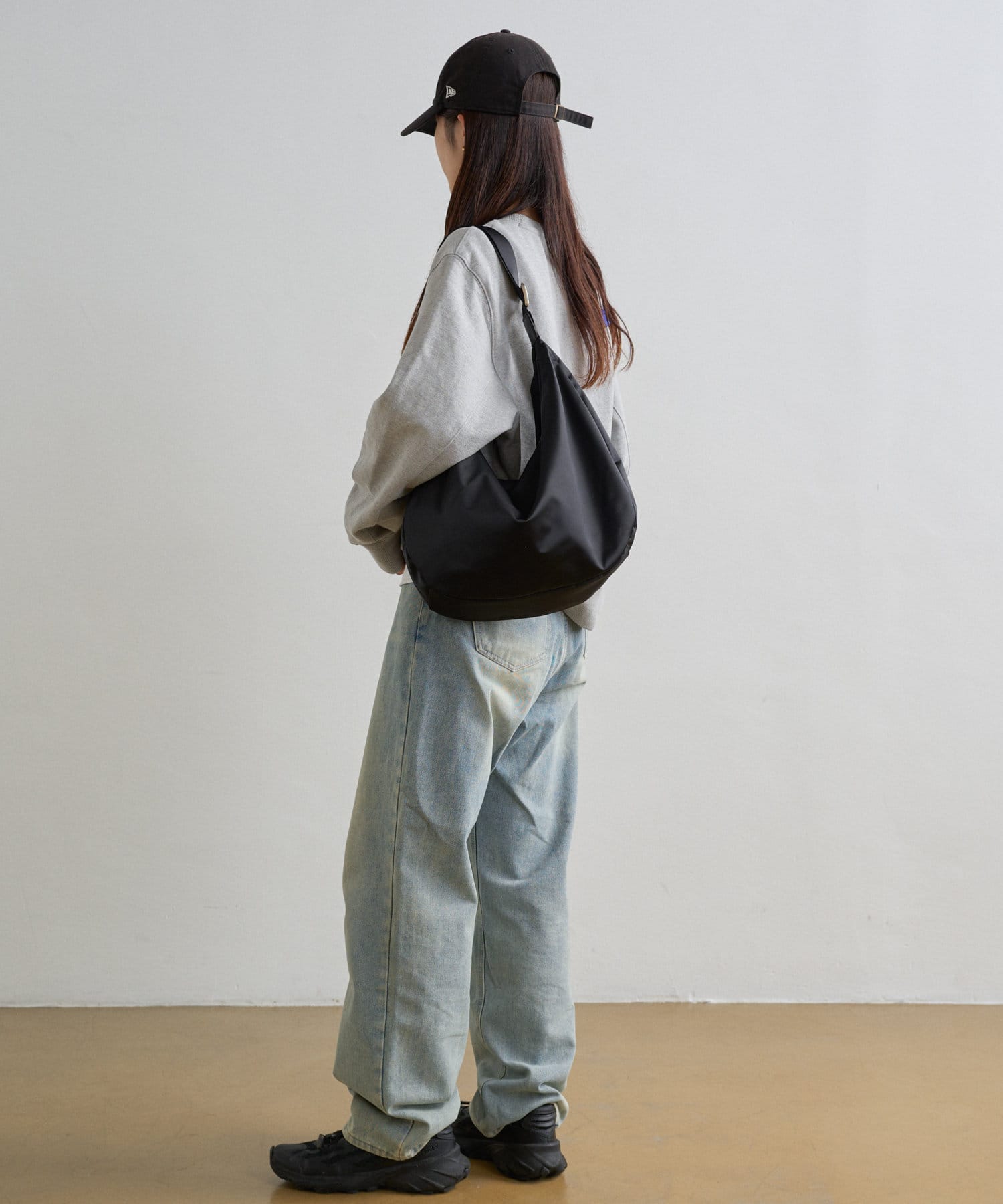 Russet Round Big Shoulder Bag