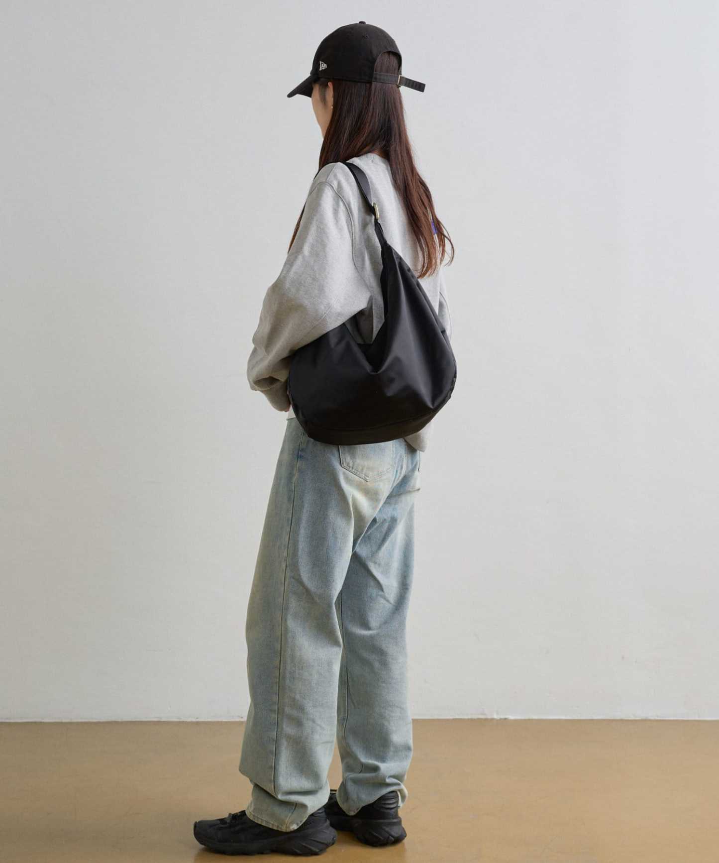 Russet Round Big Shoulder Bag