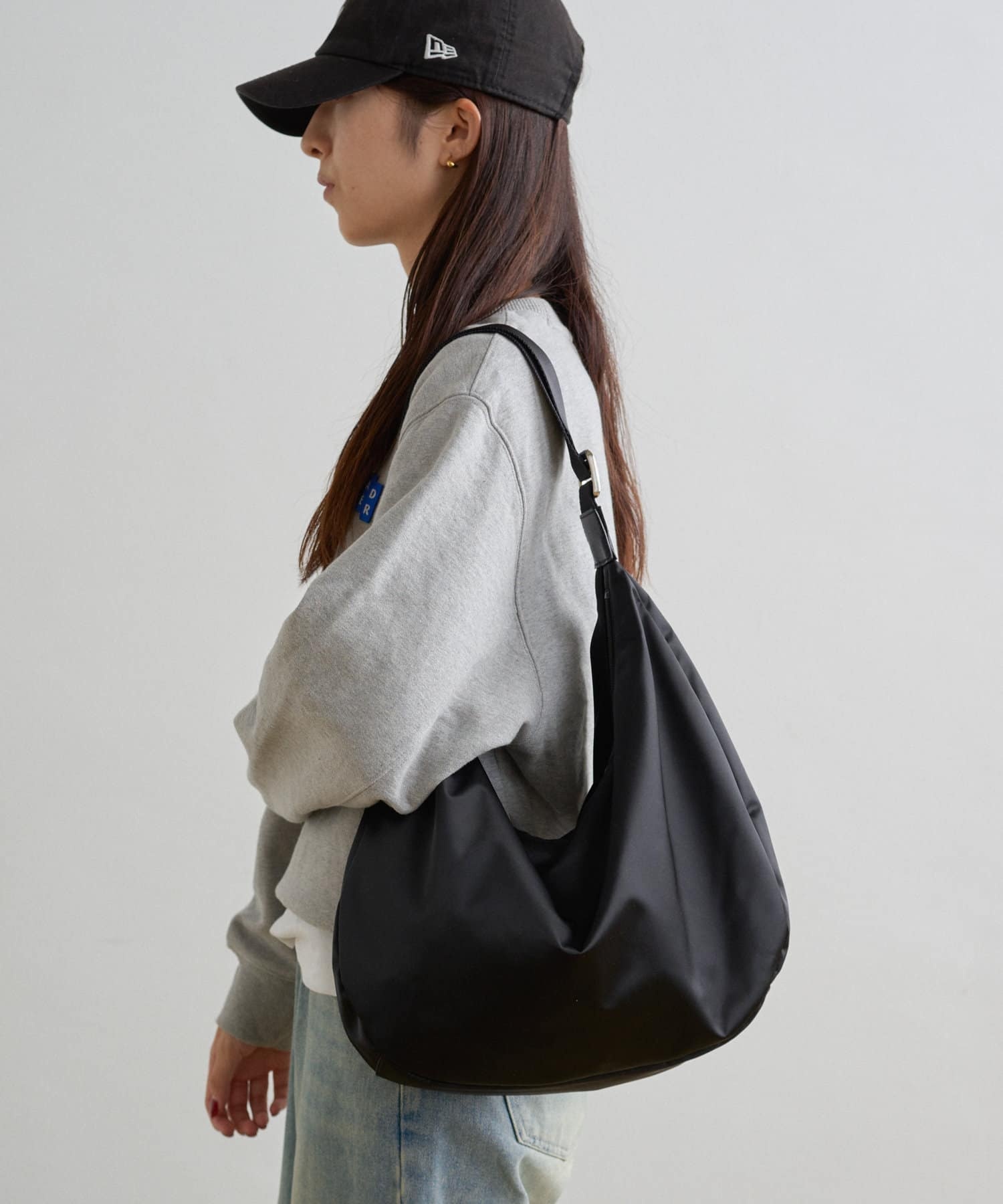 Russet Round Big Shoulder Bag