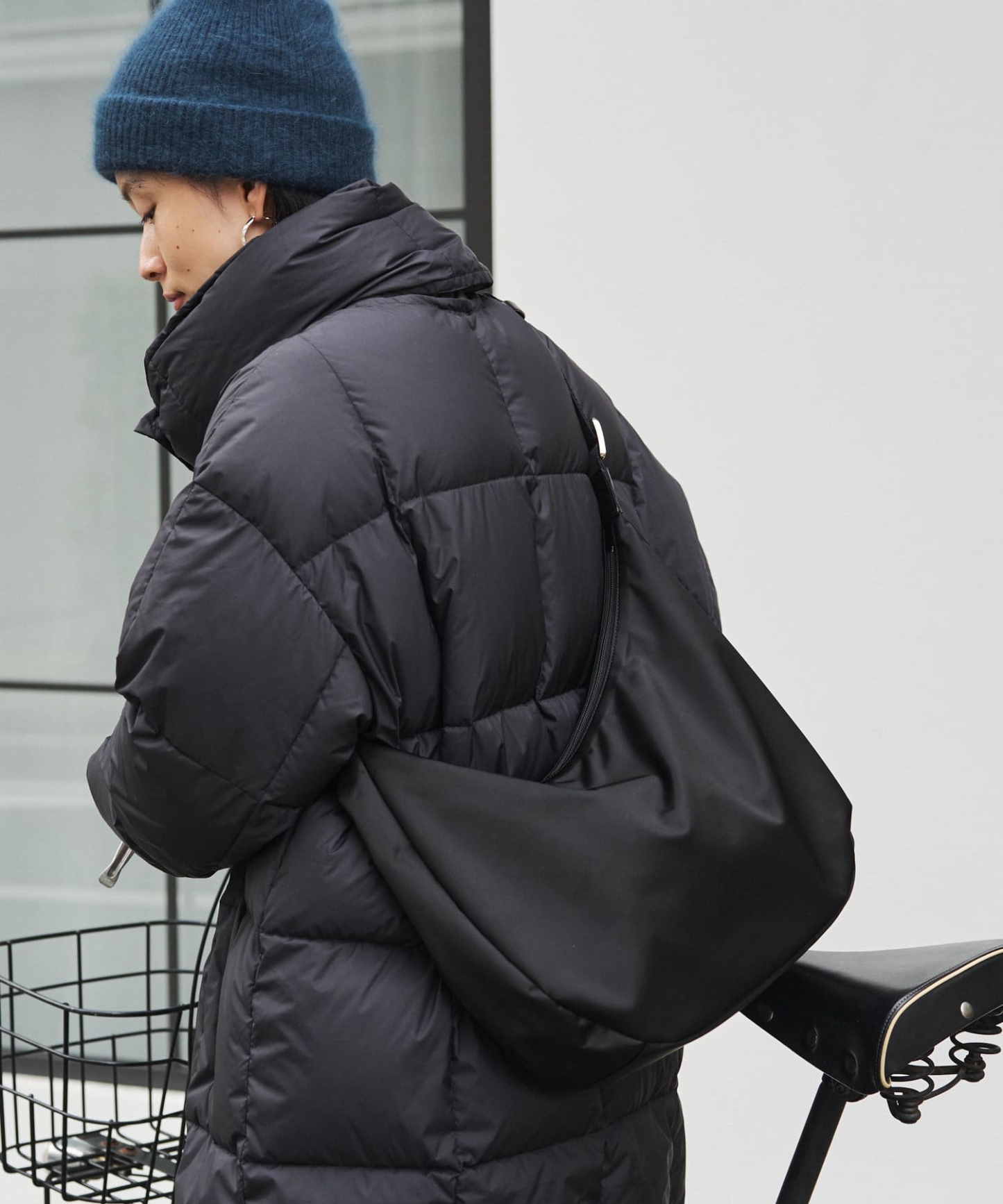 Russet Round Big Shoulder Bag