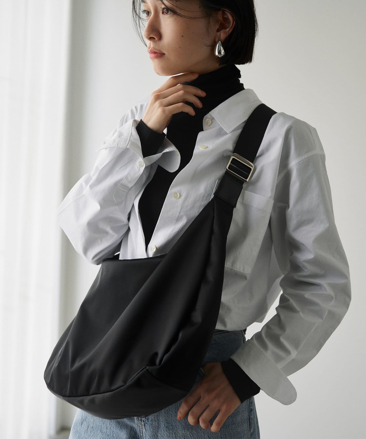 Russet Round Big Shoulder Bag