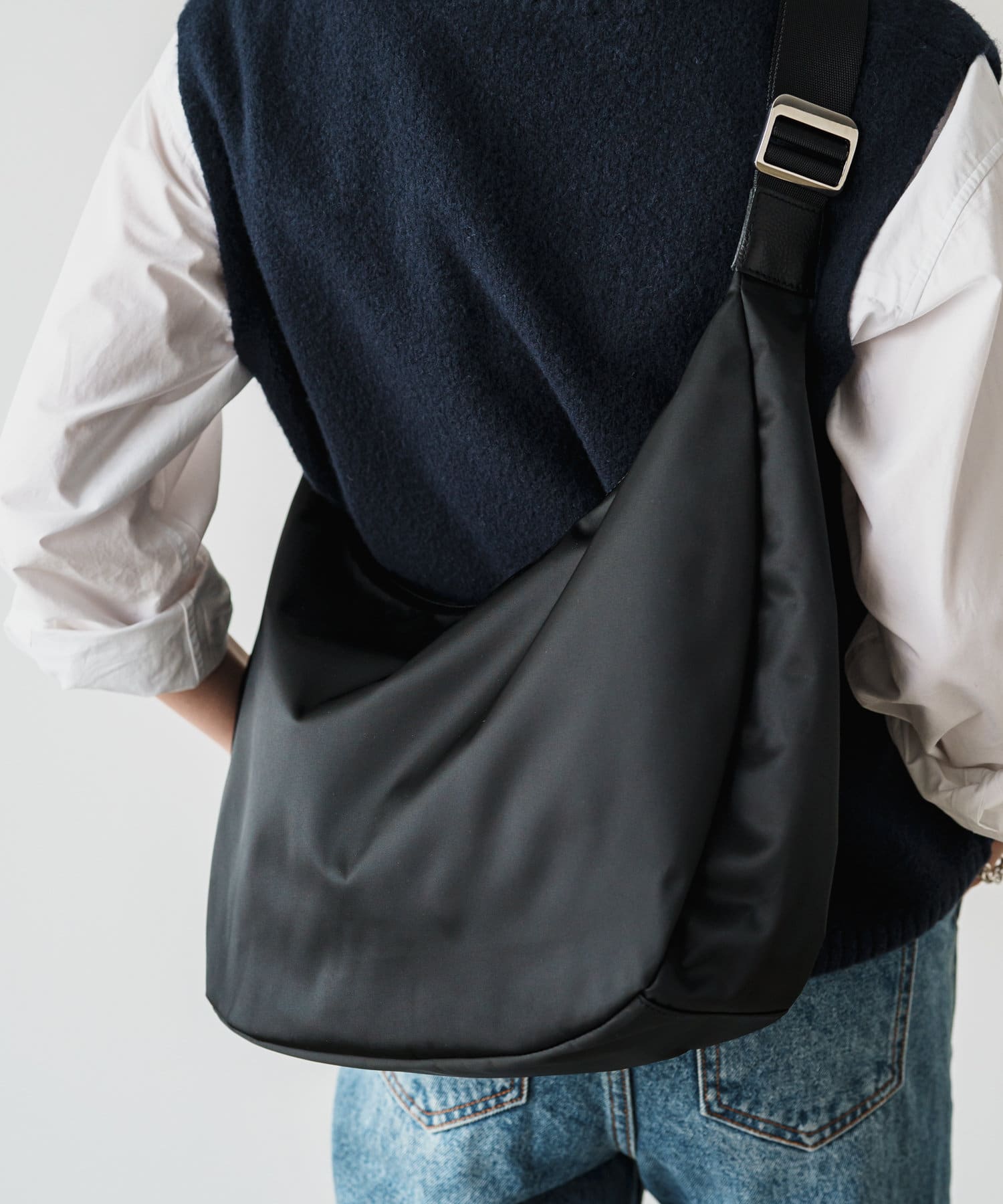 Russet Round Big Shoulder Bag