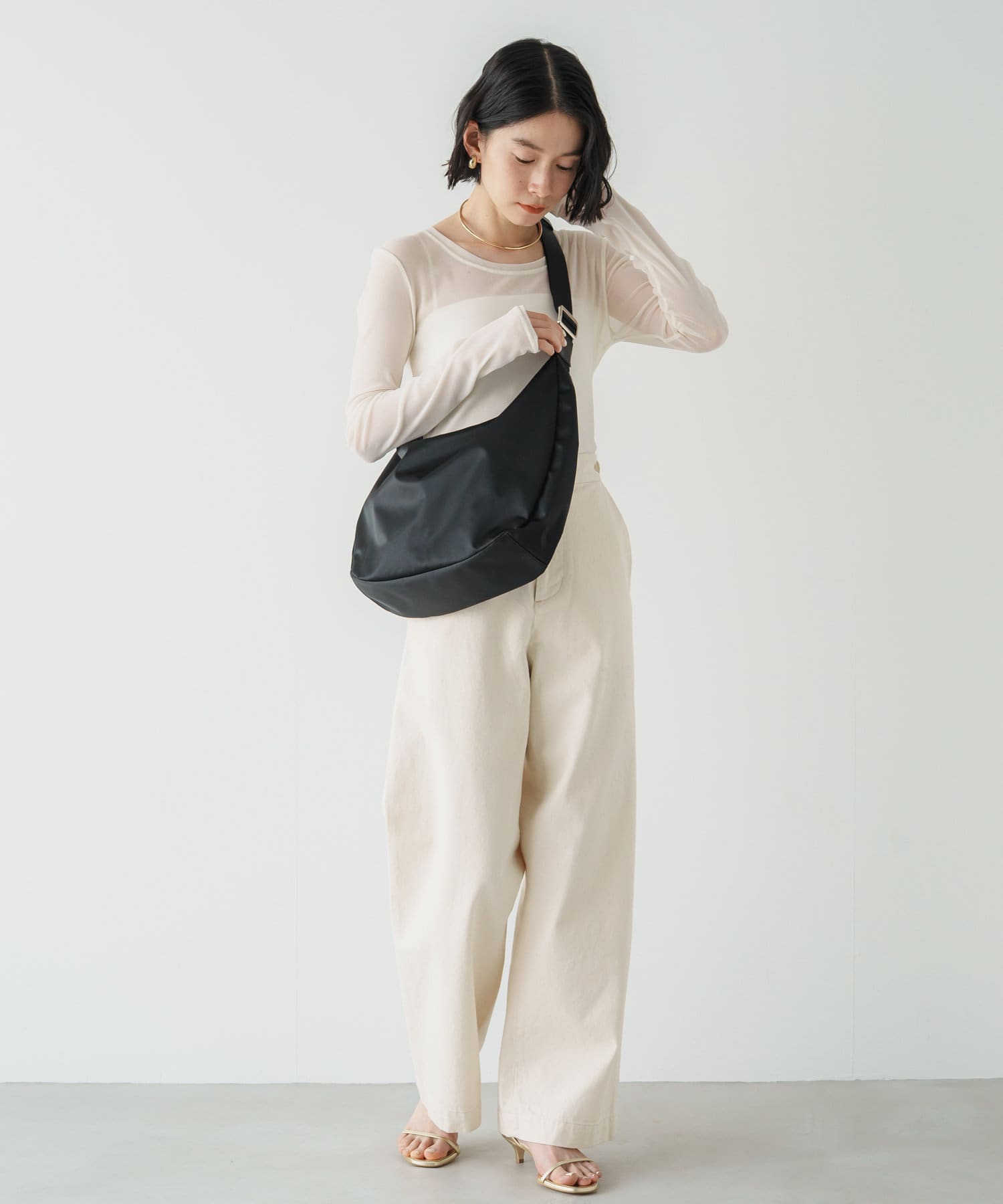 Russet Round Big Shoulder Bag