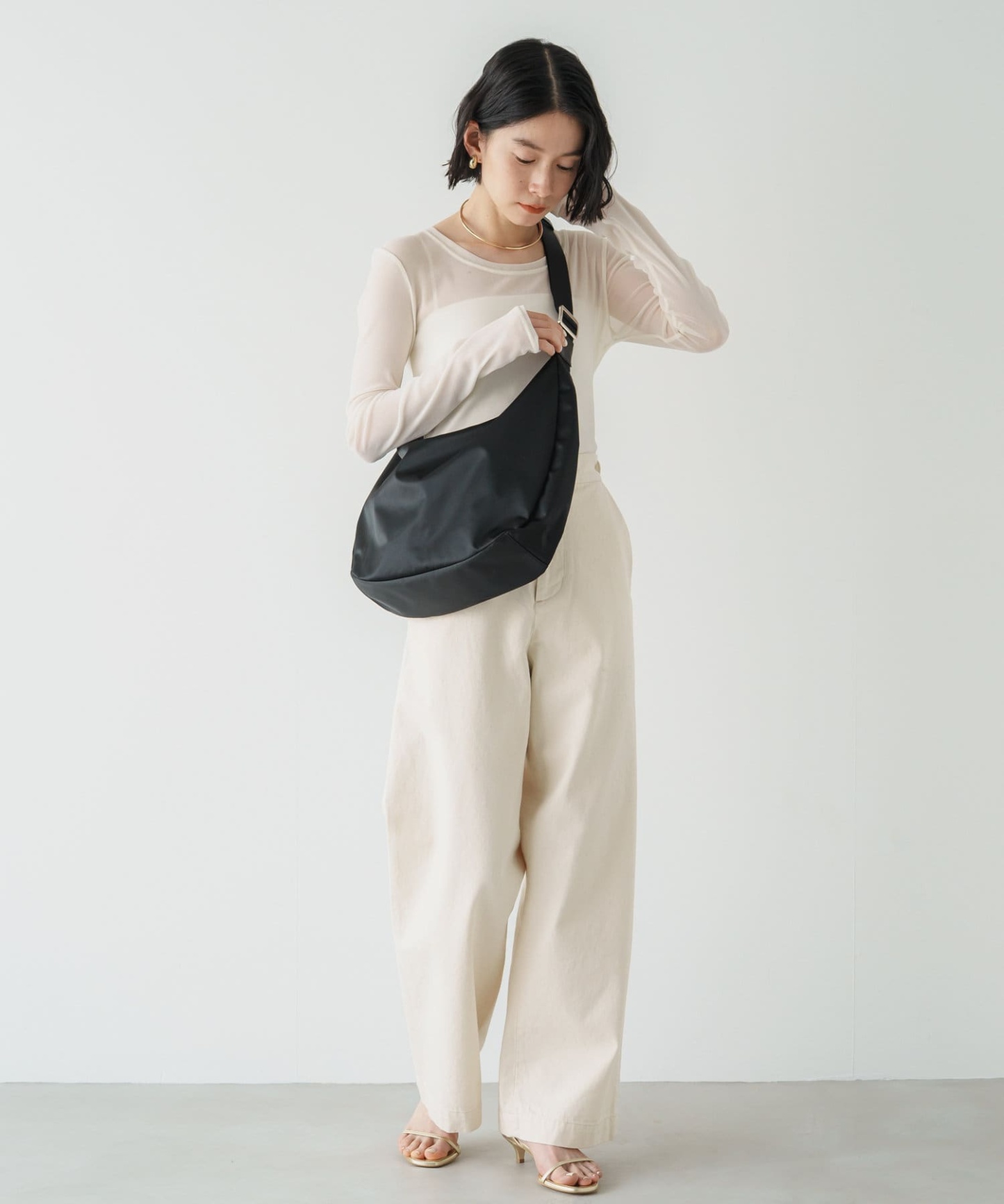 Russet Round Big Shoulder Bag