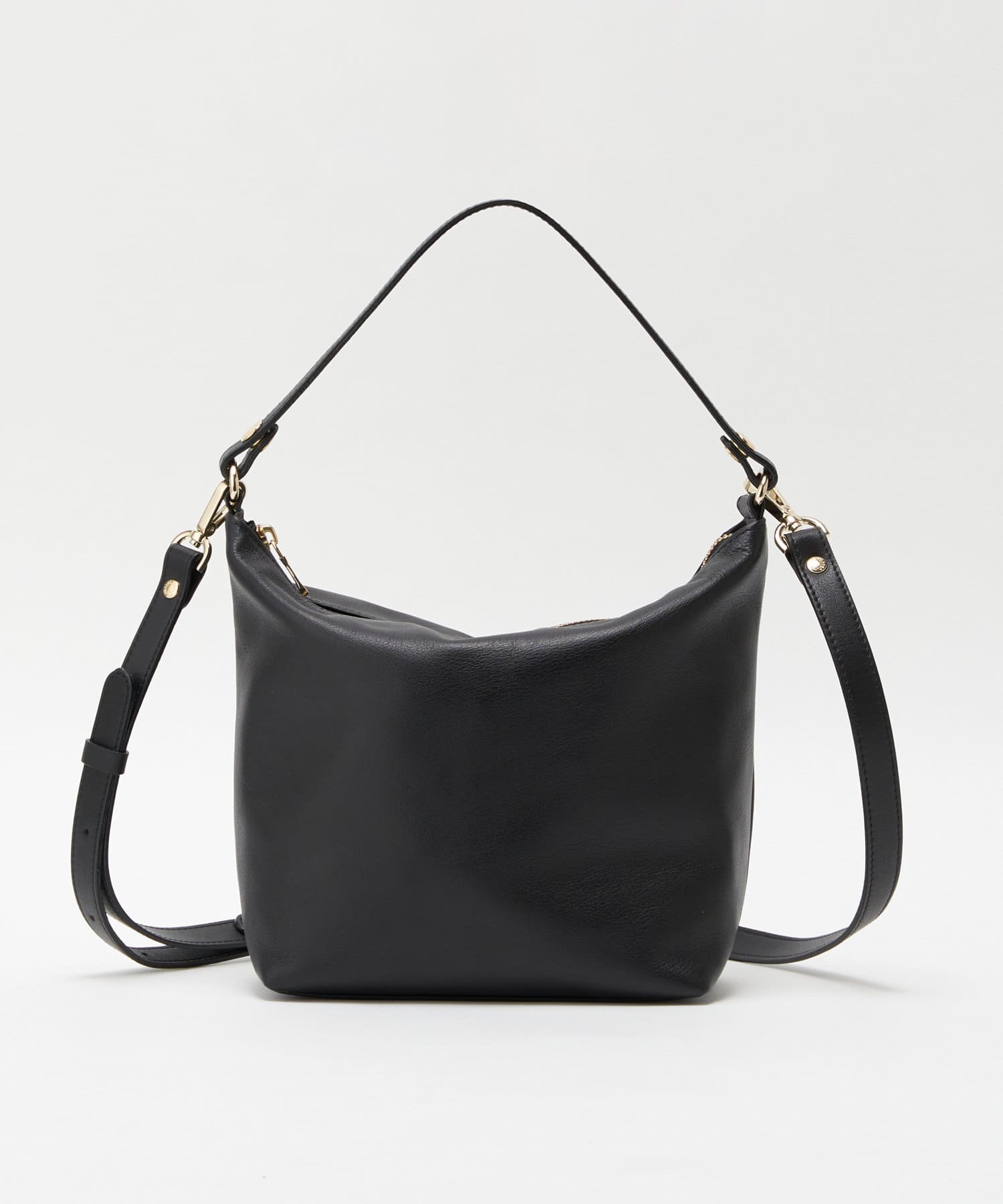 Russet Soft leather simple shoulder bag