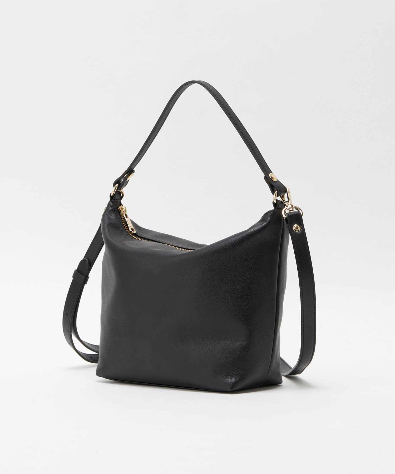 Russet Soft leather simple shoulder bag