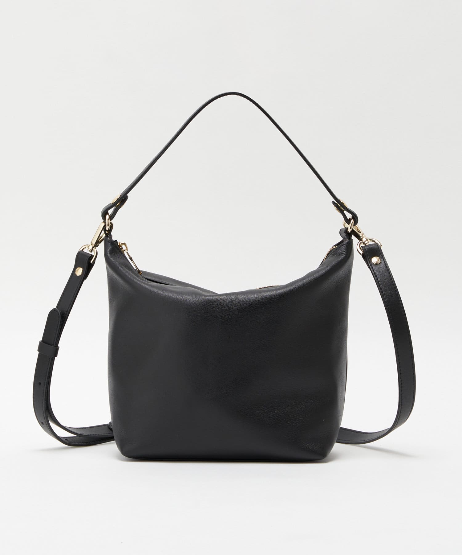 Russet Soft leather simple shoulder bag