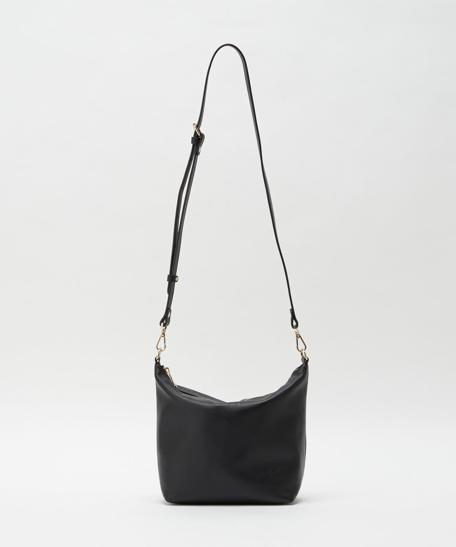 Russet Soft leather simple shoulder bag