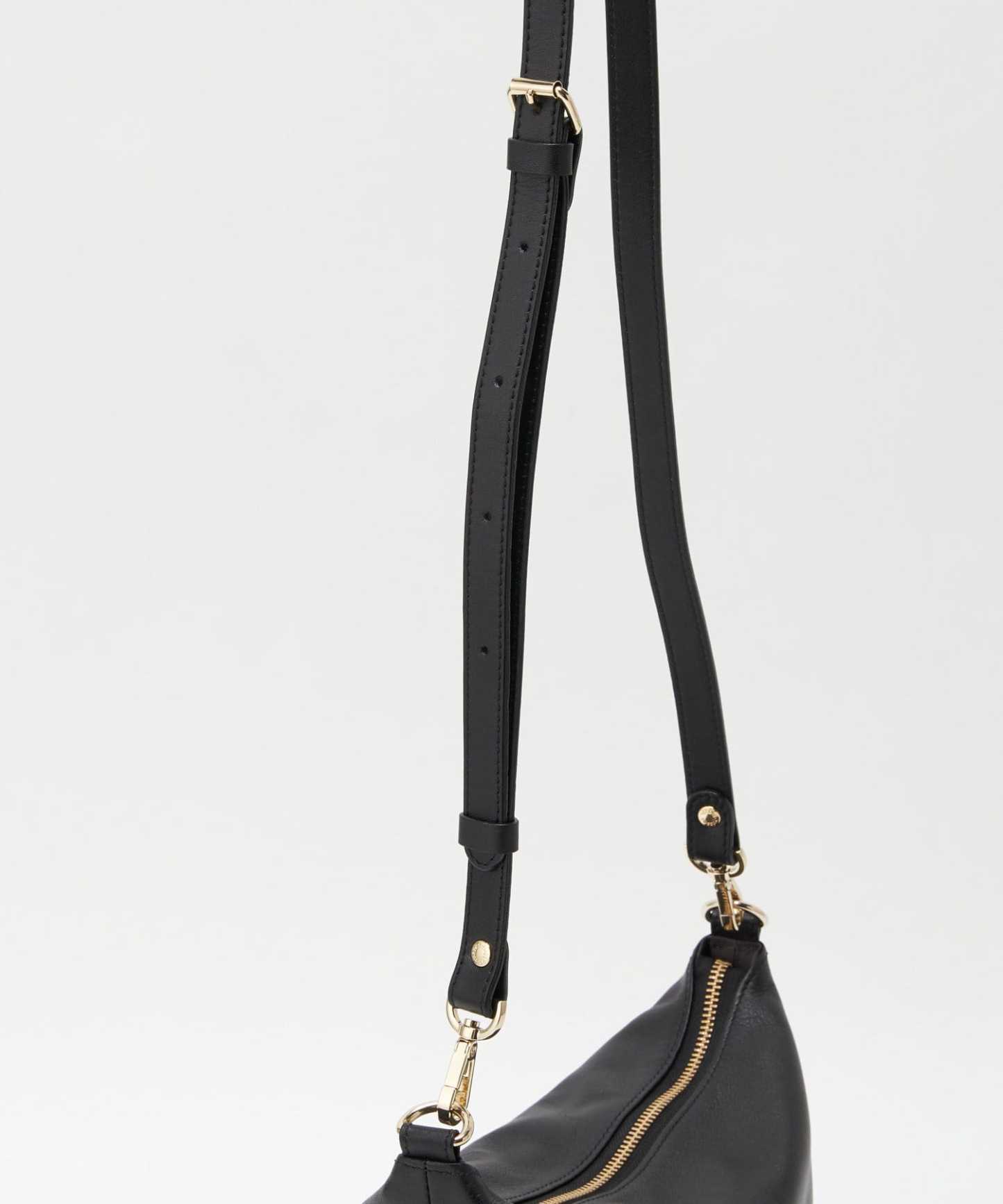 Russet Soft leather simple shoulder bag