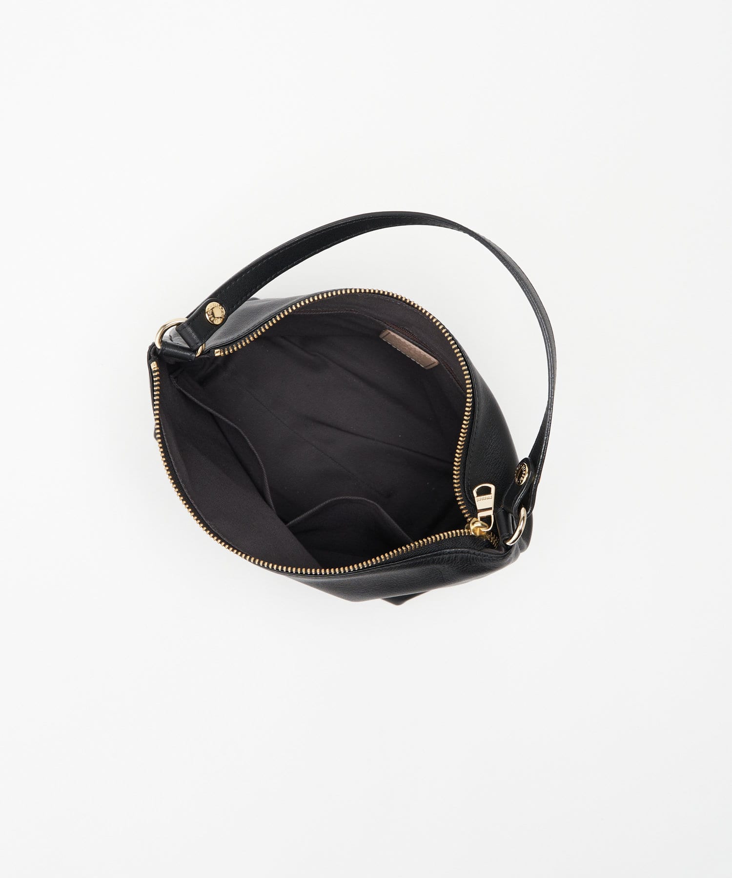 Russet Soft leather simple shoulder bag