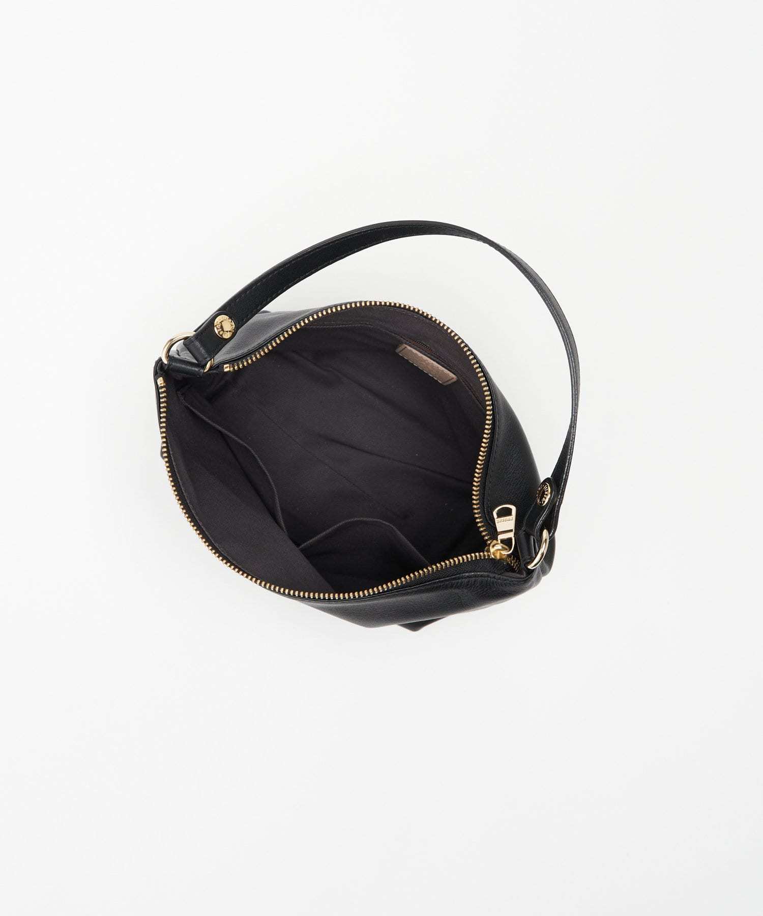 Russet Soft leather simple shoulder bag