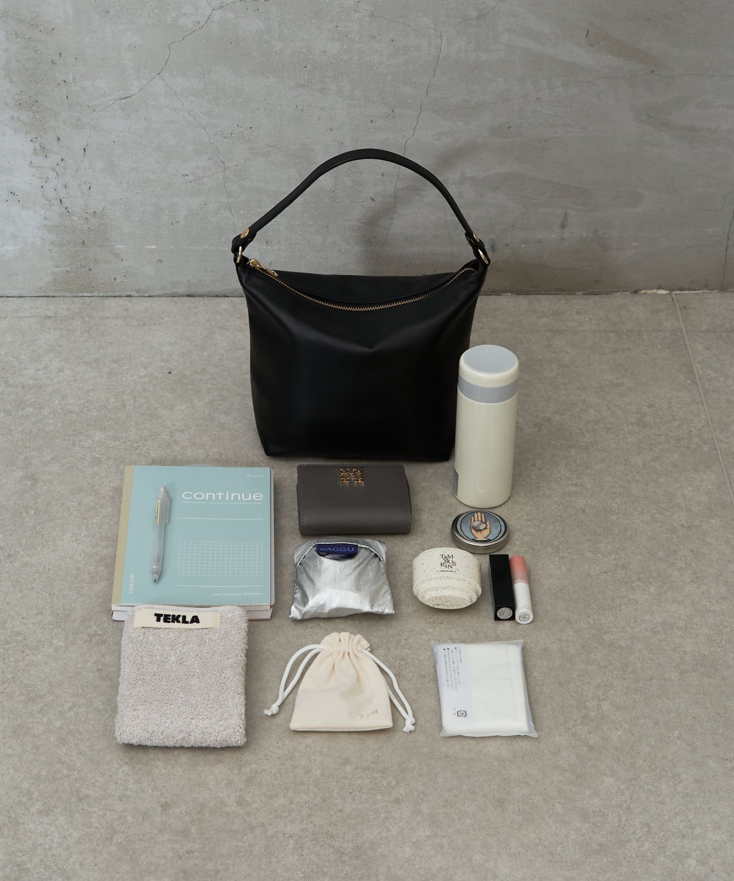 Russet Soft leather simple shoulder bag