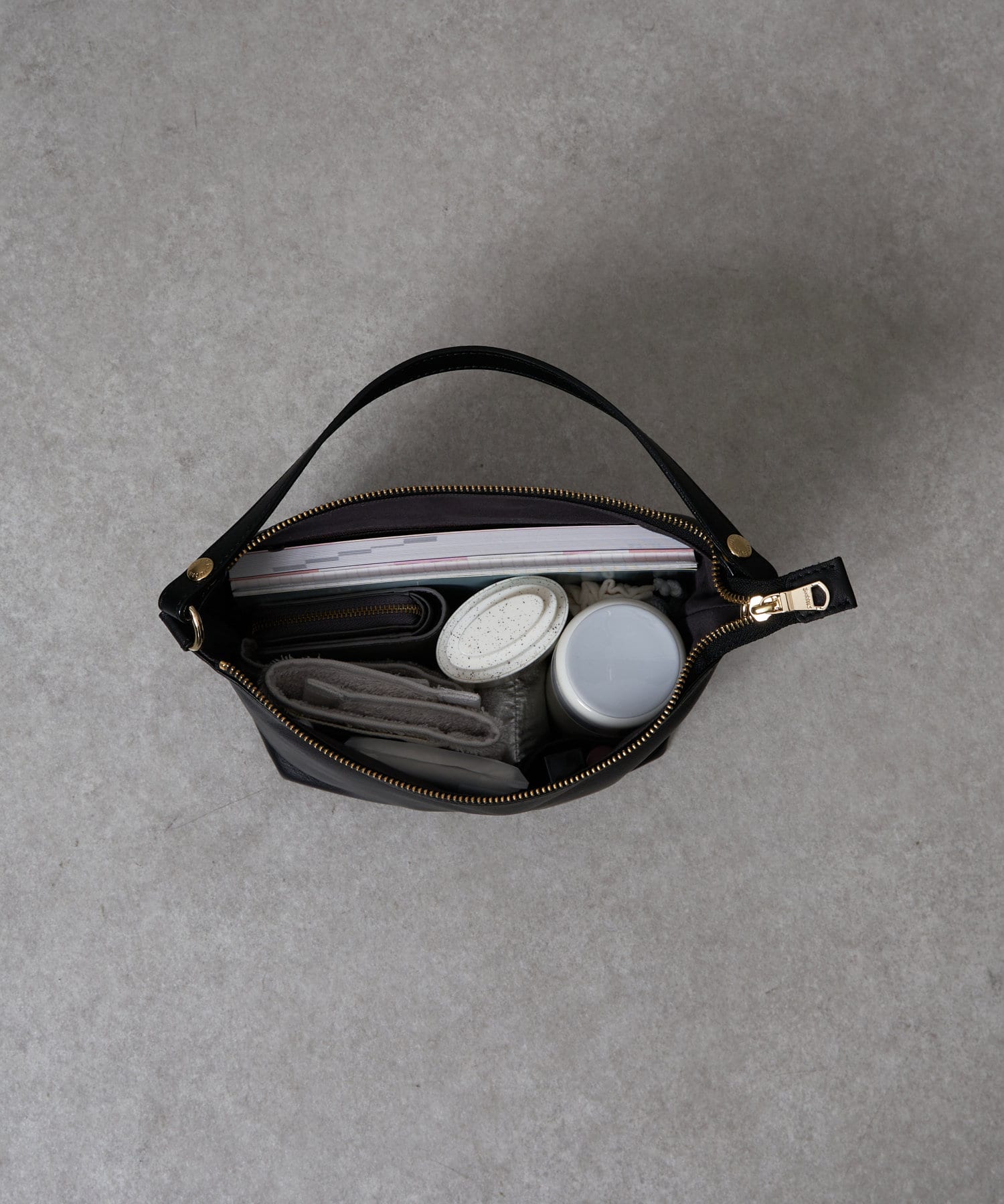 Russet Soft leather simple shoulder bag