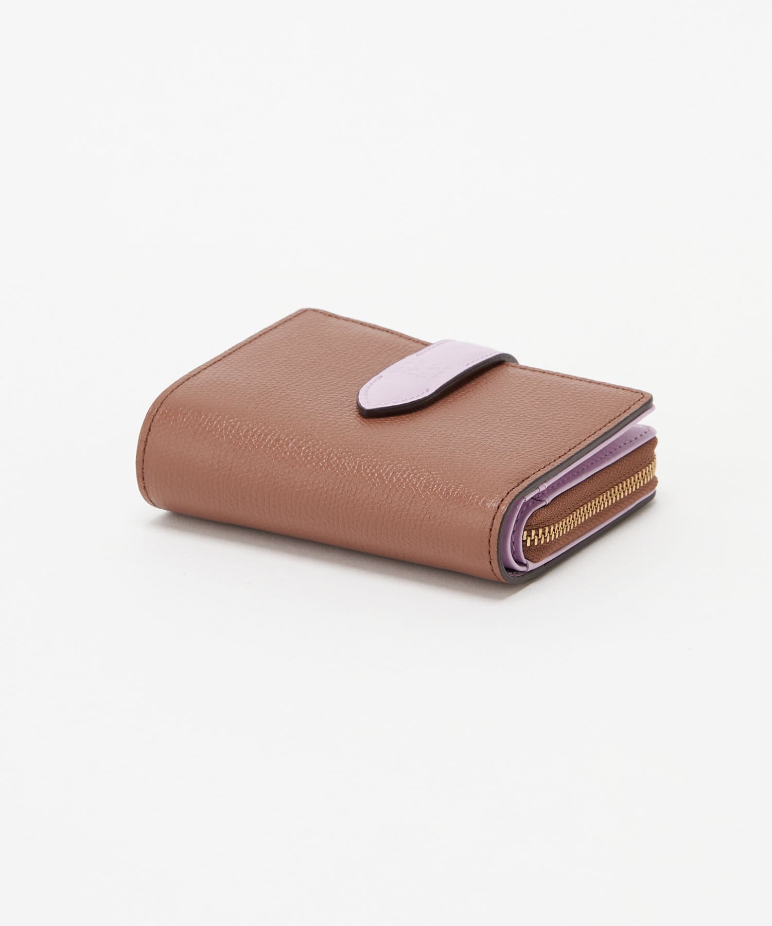 *4 - 6 WEEKS* (404)Russet Leather Belt Half Wallet
