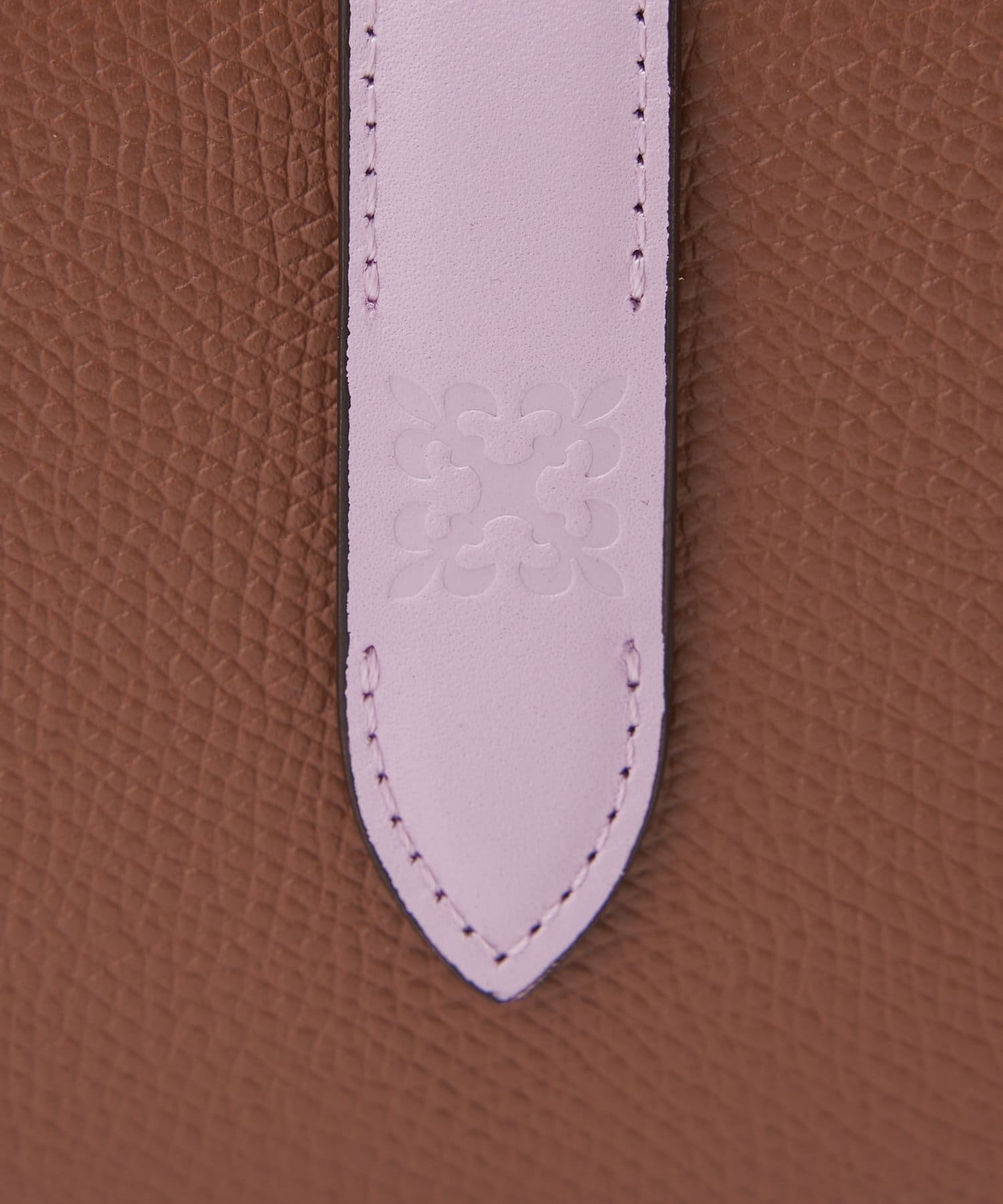 *4 - 6 WEEKS* (404)Russet Leather Belt Half Wallet