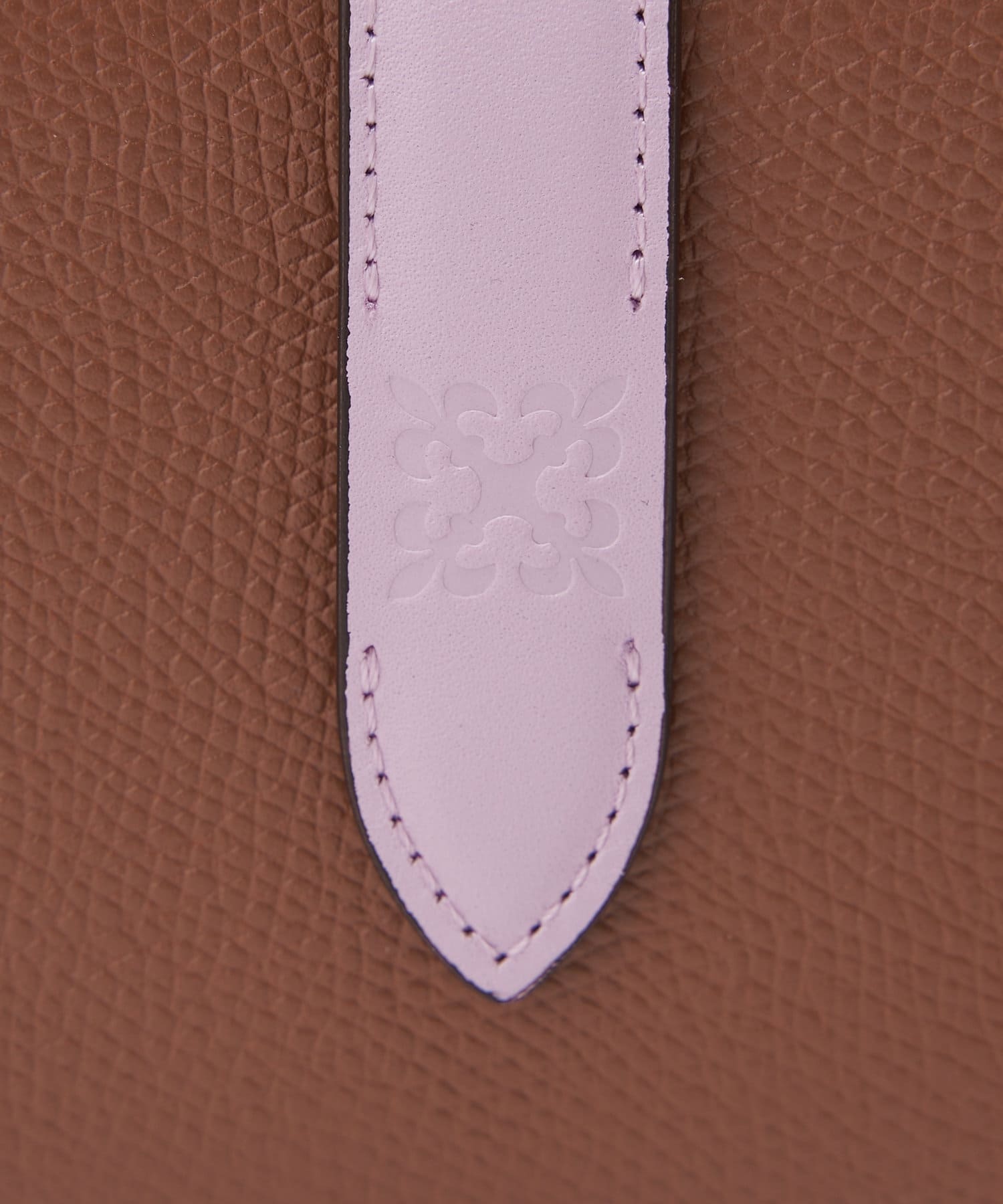 *4 - 6 WEEKS* (404)Russet Leather Belt Half Wallet