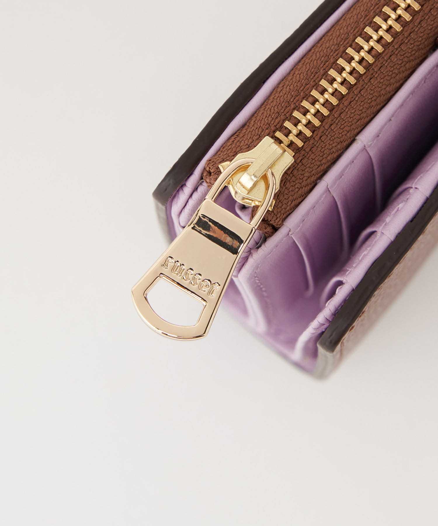 *4 - 6 WEEKS* (404)Russet Leather Belt Half Wallet