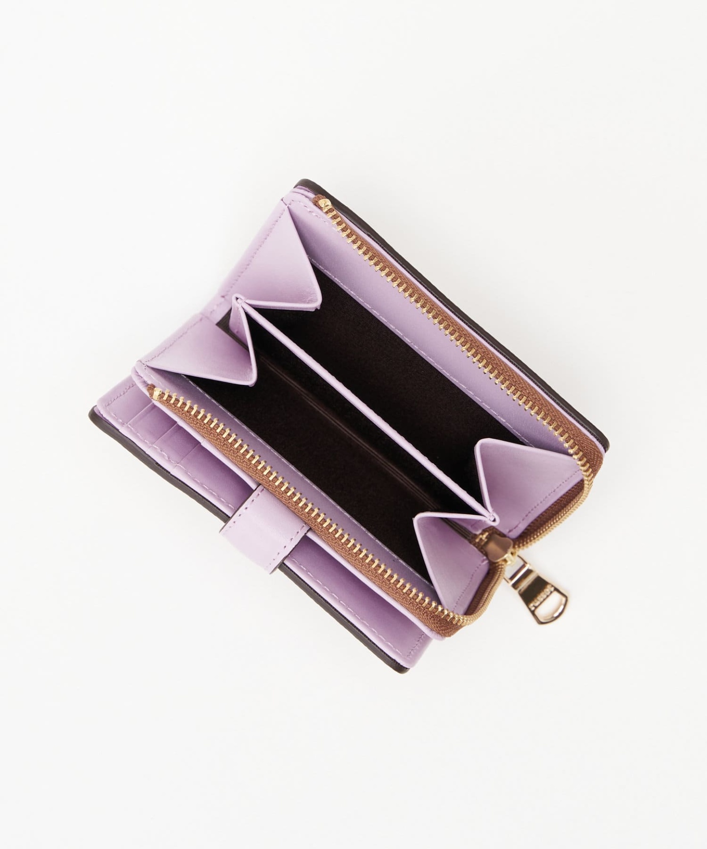 *4 - 6 WEEKS* (404)Russet Leather Belt Half Wallet