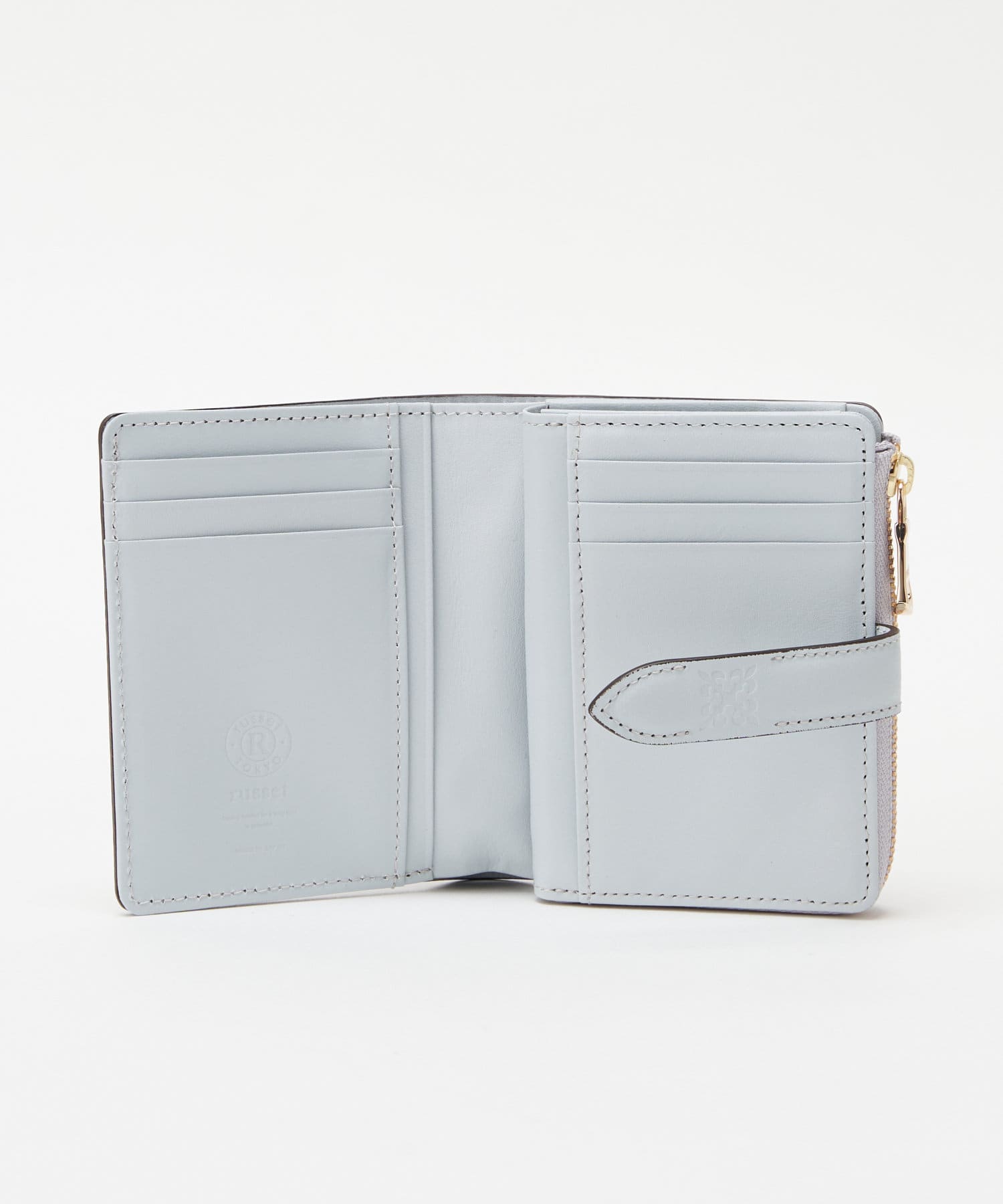 *4 - 6 WEEKS* (404)Russet Leather Belt Half Wallet