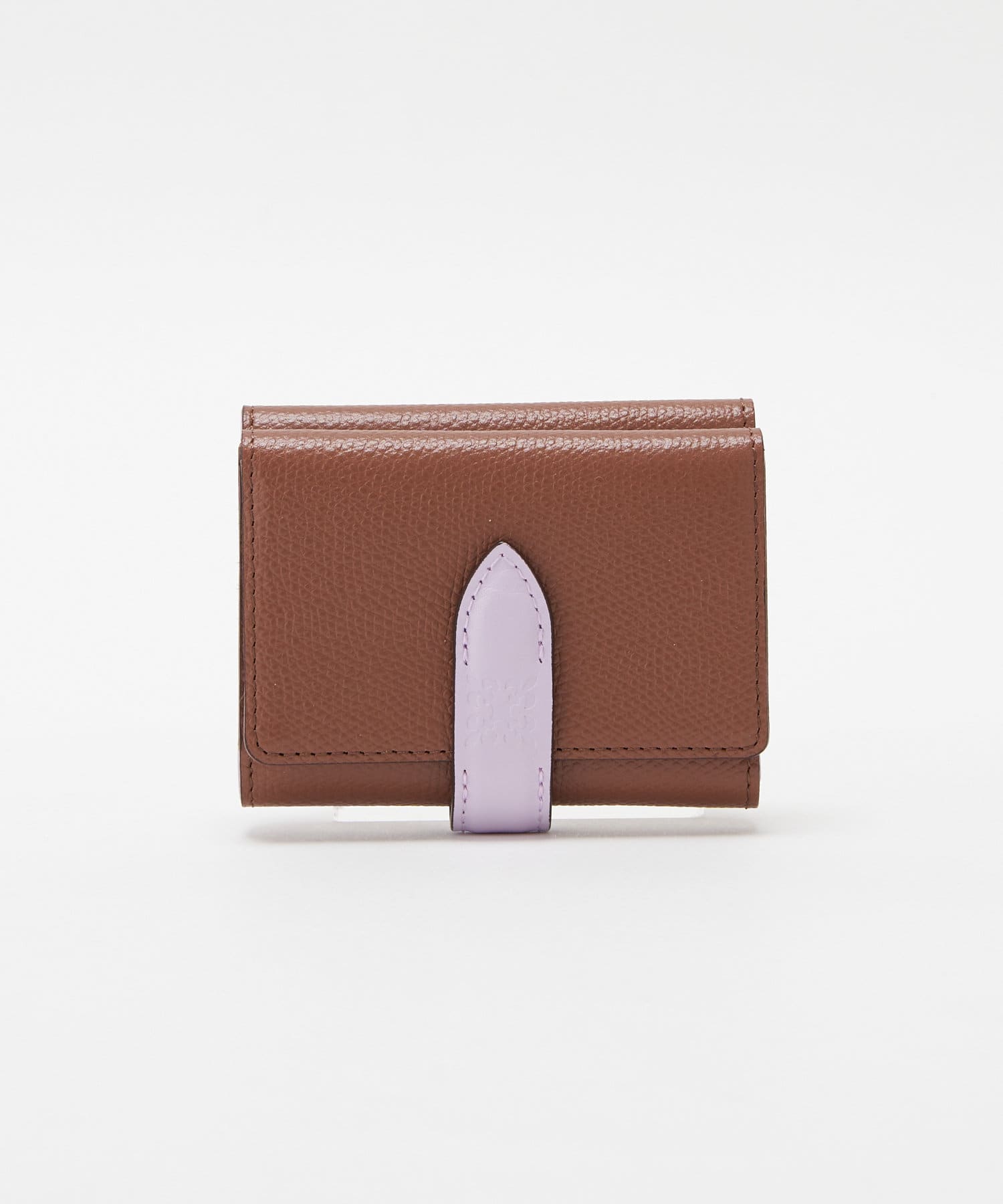 *4 - 6 WEEKS*(405)Russet Leather Belt Trifold Wallet
