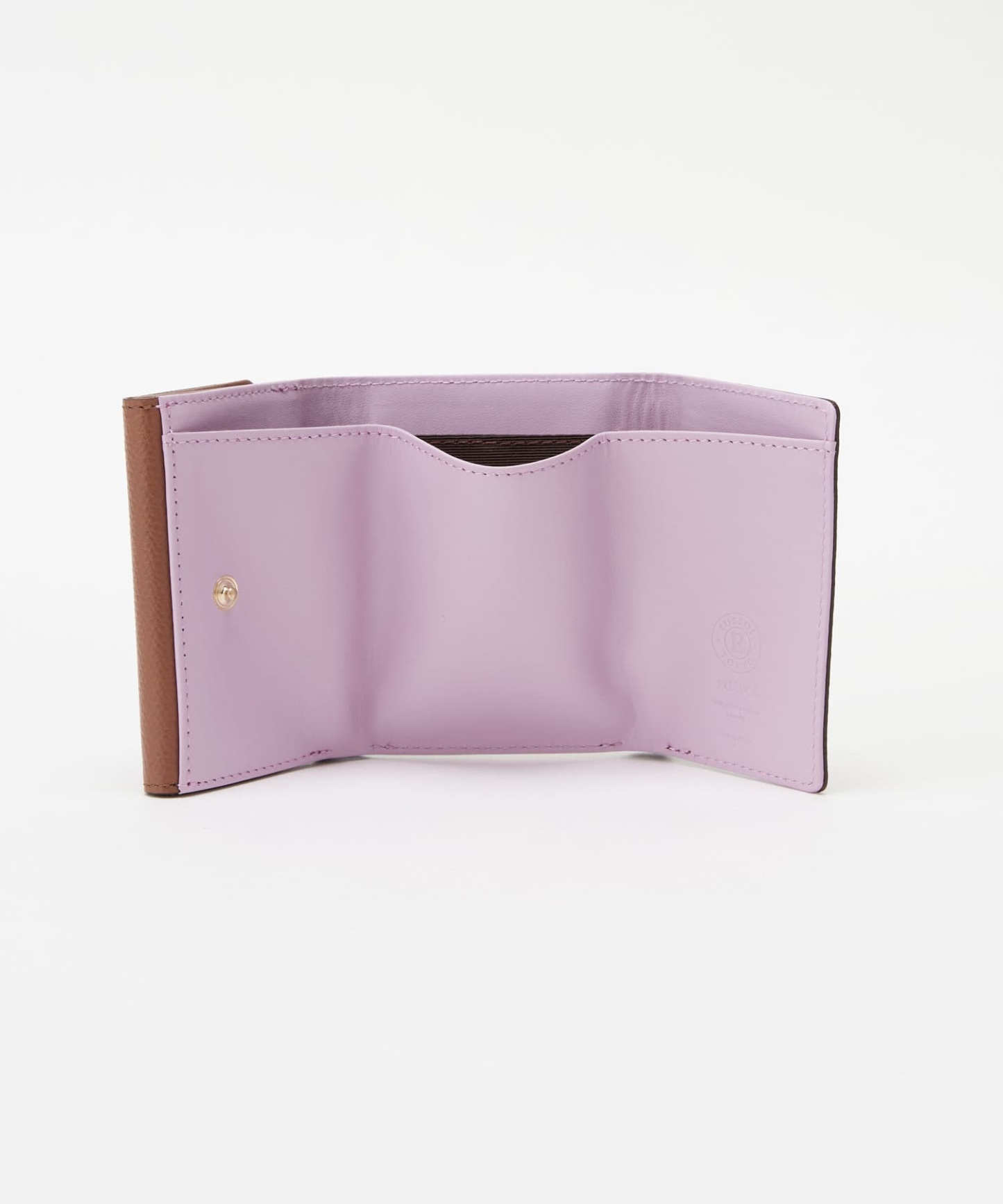 *4 - 6 WEEKS*(405)Russet Leather Belt Trifold Wallet