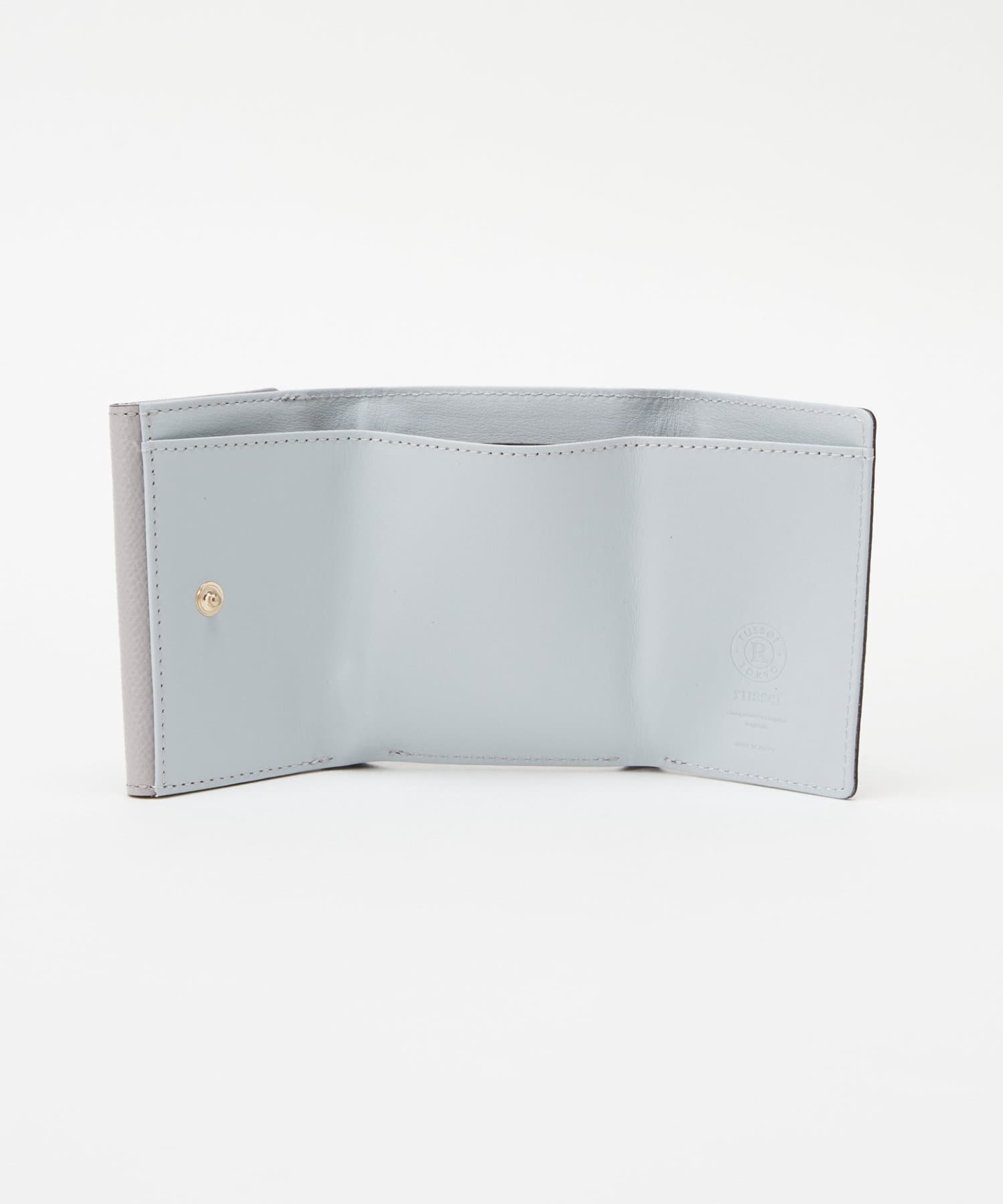 *4 - 6 WEEKS*(405)Russet Leather Belt Trifold Wallet