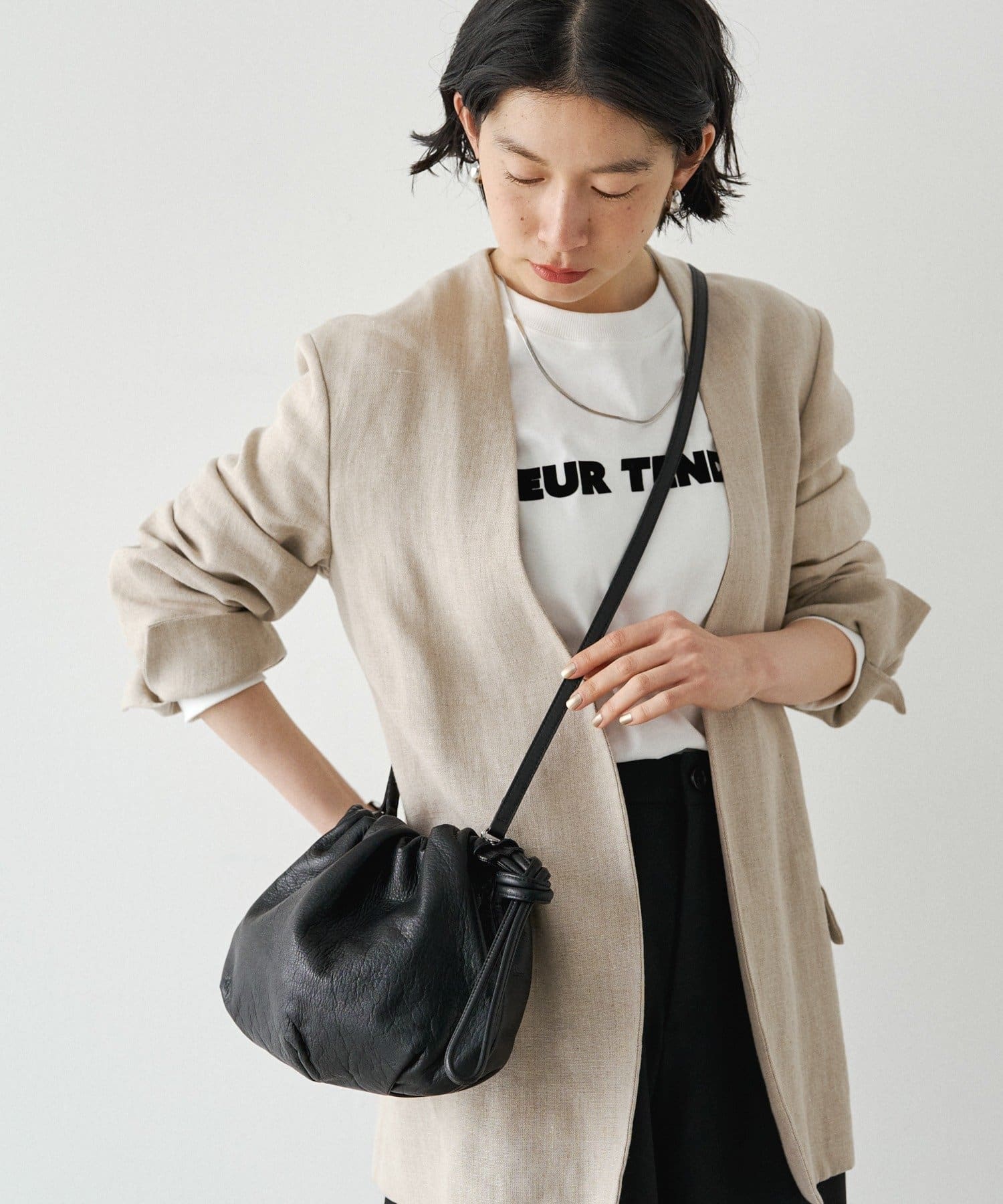 *4 - 6 Weeks*(46957) Russet 4-way Drawstring Shoulder Bag