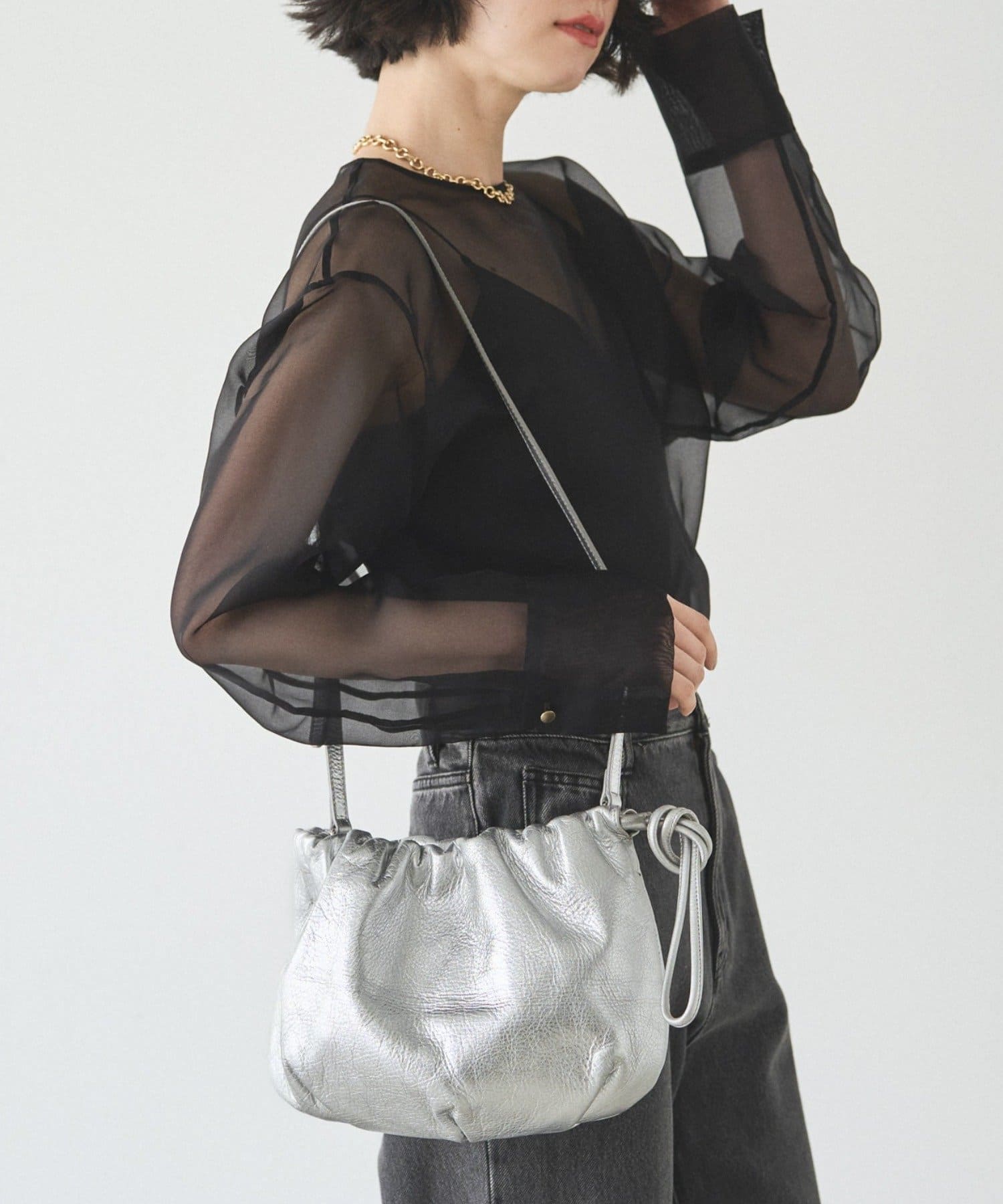 *4 - 6 Weeks*(46957) Russet 4-way Drawstring Shoulder Bag