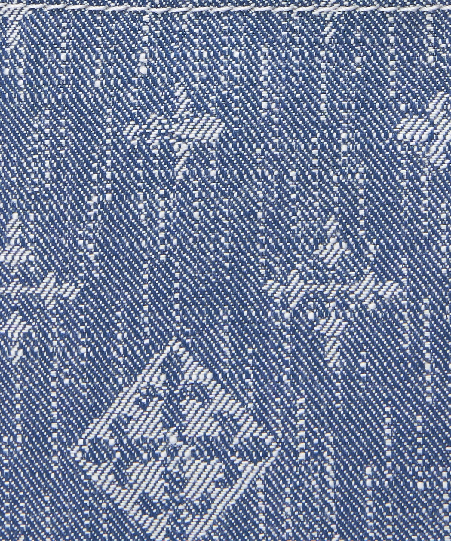 *4-6 WEEKS* (1222) LIMITED EDITION Russet [Denim jacquard] 2way mini shoulder bag Indigo