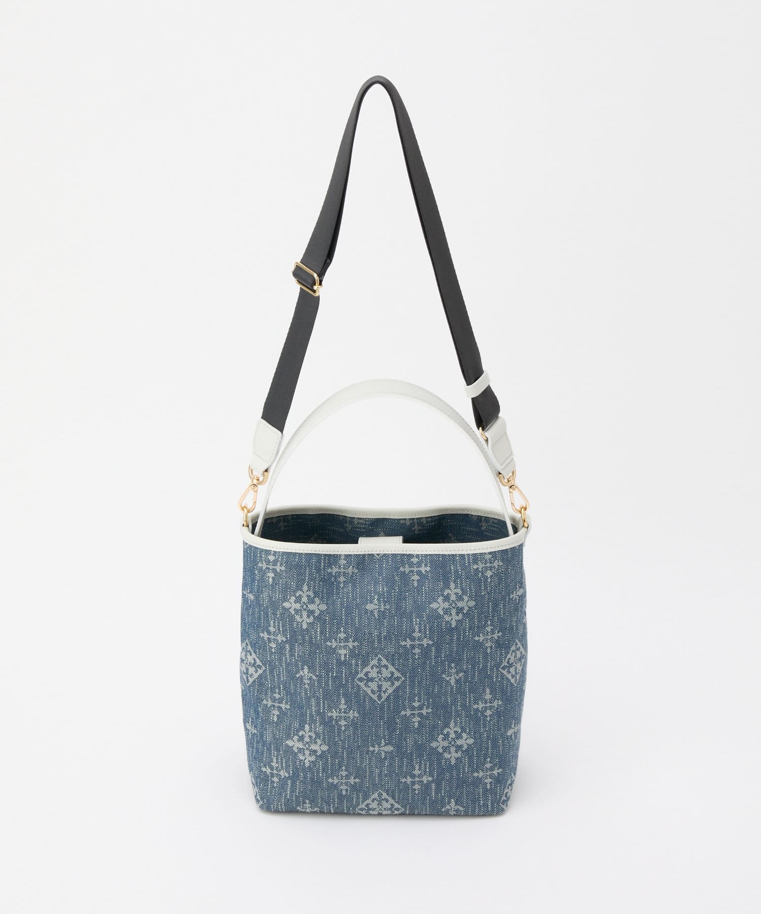 *4-6 WEEKS* (1222) LIMITED EDITION Russet [Denim jacquard] 2way mini shoulder bag Indigo