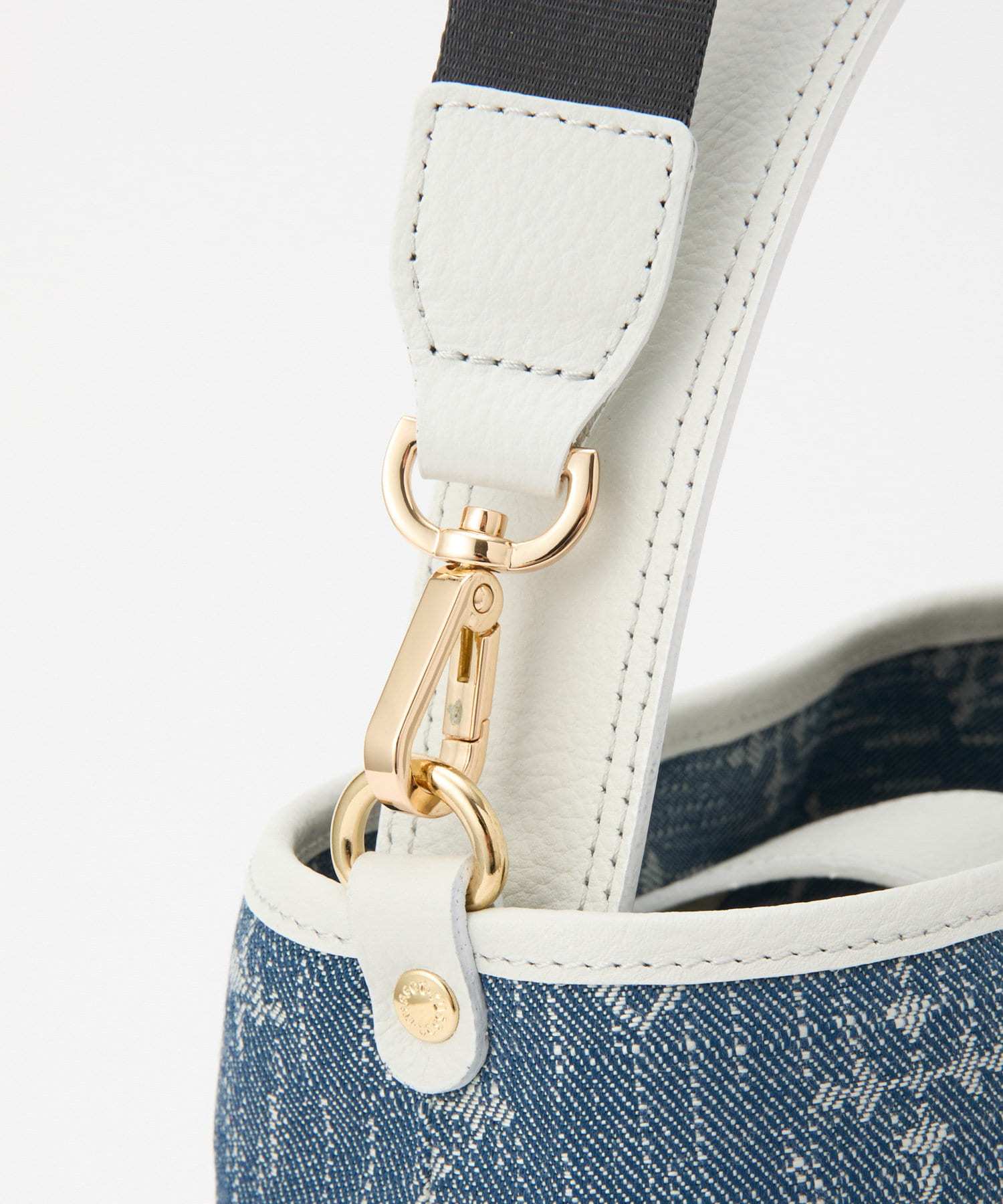 *4-6 WEEKS* (1222) LIMITED EDITION Russet [Denim jacquard] 2way mini shoulder bag Indigo