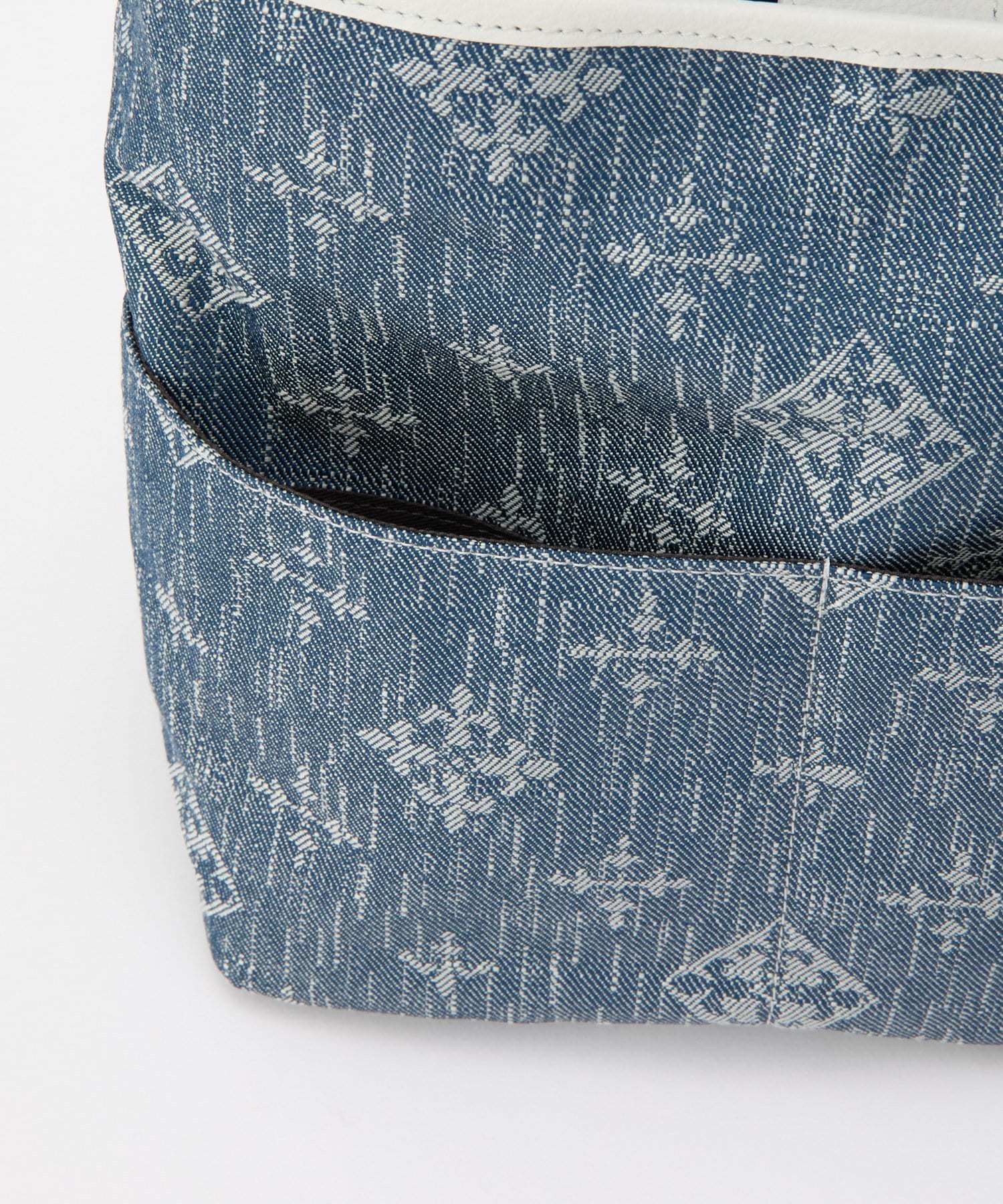 *4-6 WEEKS* (1222) LIMITED EDITION Russet [Denim jacquard] 2way mini shoulder bag Indigo