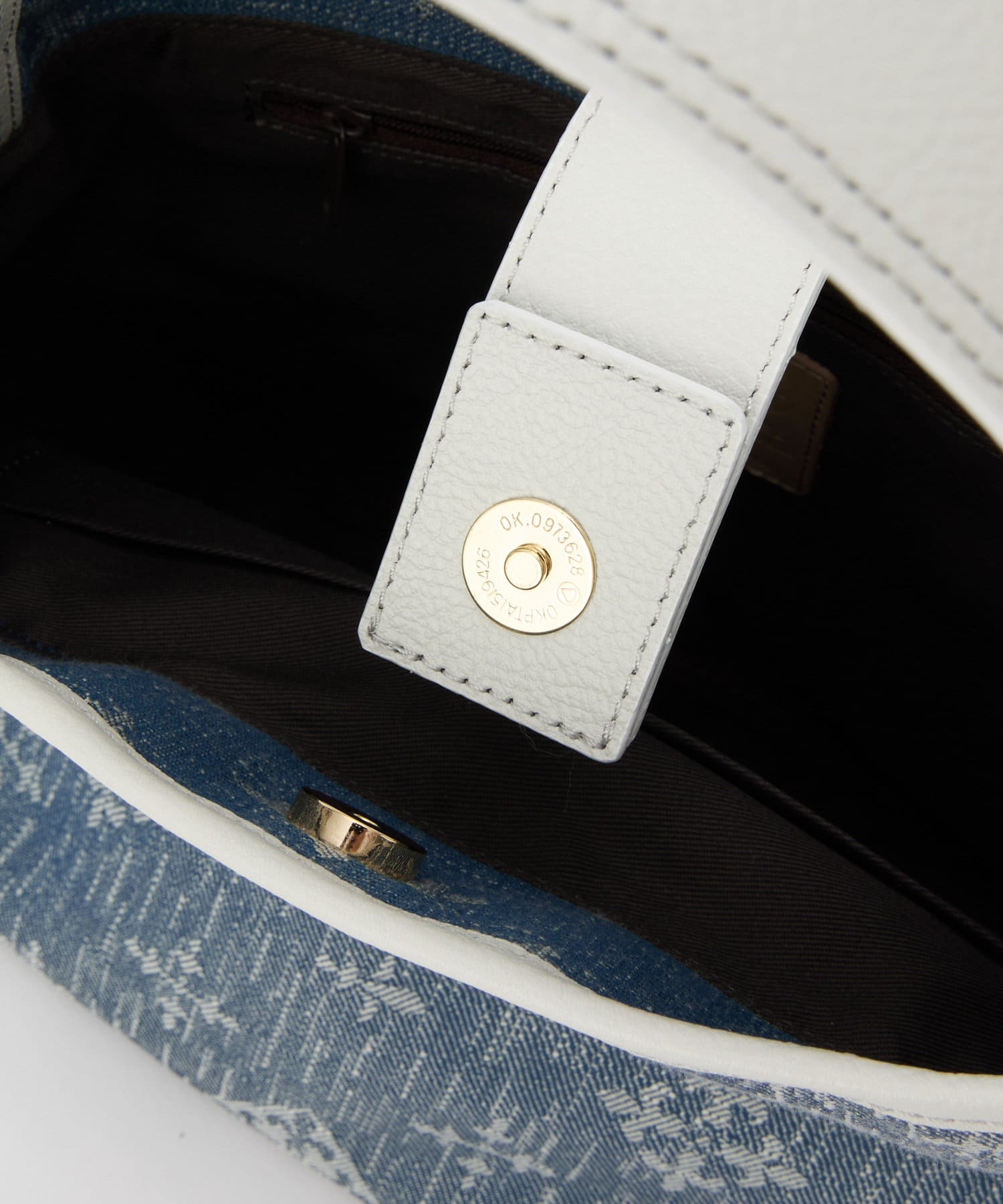 *4-6 WEEKS* (1222) LIMITED EDITION Russet [Denim jacquard] 2way mini shoulder bag Indigo