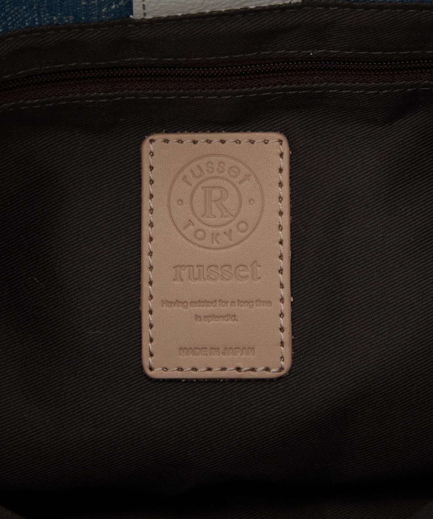 *4-6 WEEKS* (1222) LIMITED EDITION Russet [Denim jacquard] 2way mini shoulder bag Indigo