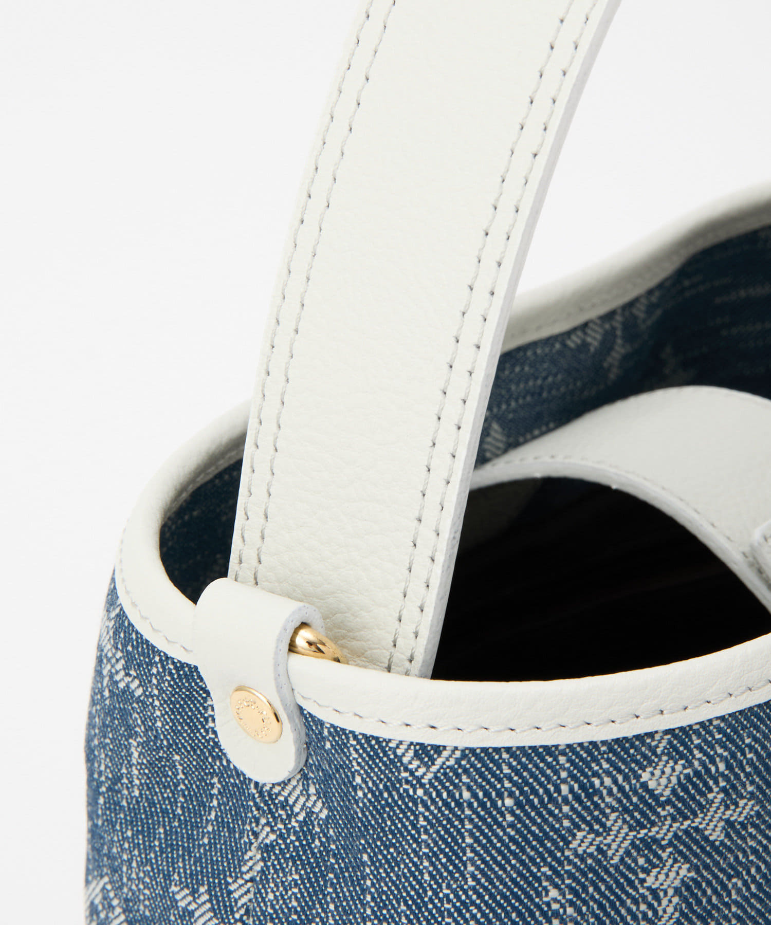 *4-6 WEEKS* (1222) LIMITED EDITION Russet [Denim jacquard] 2way mini shoulder bag Indigo