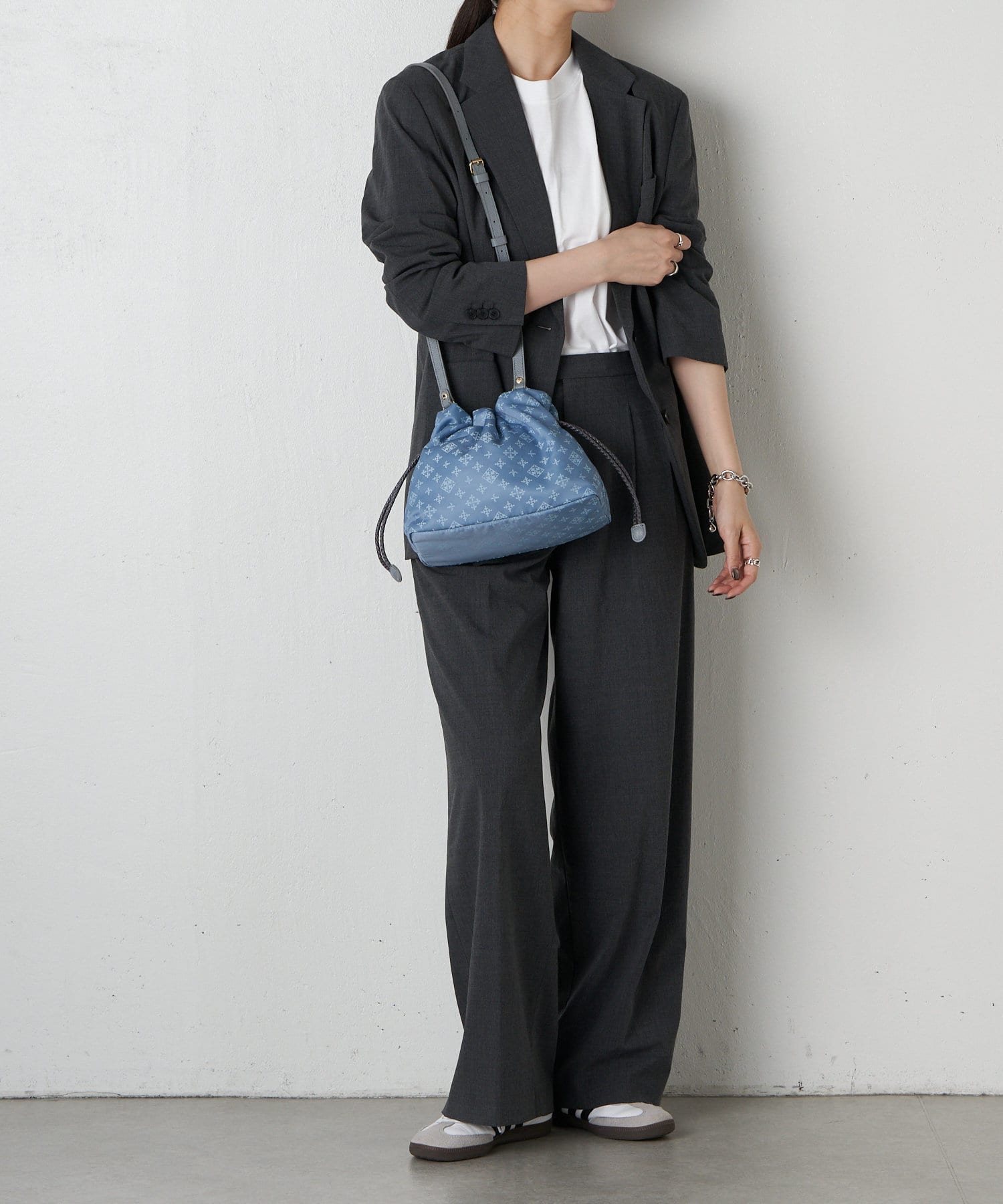Russet Drawstring shoulder bag