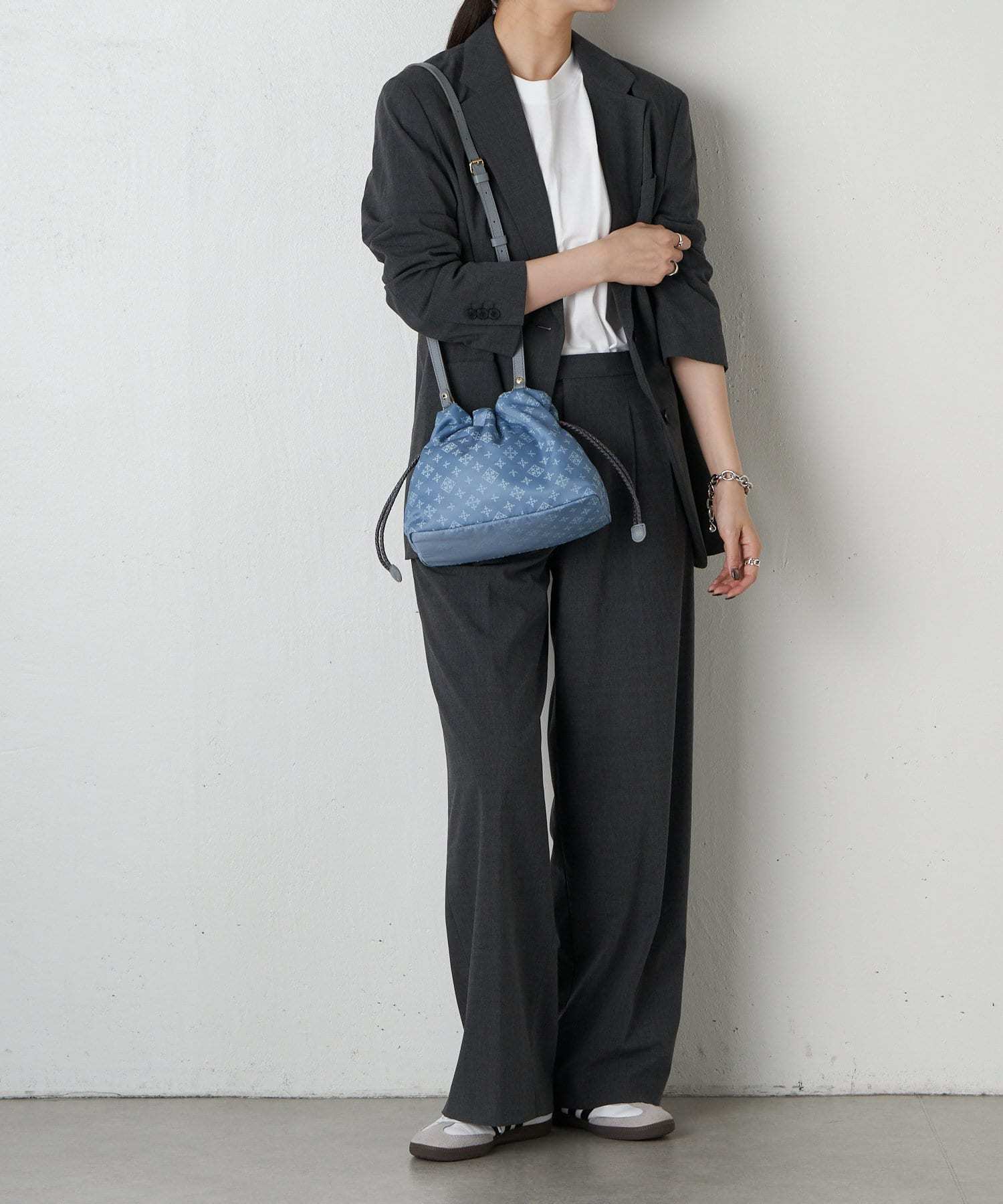 Russet Drawstring shoulder bag
