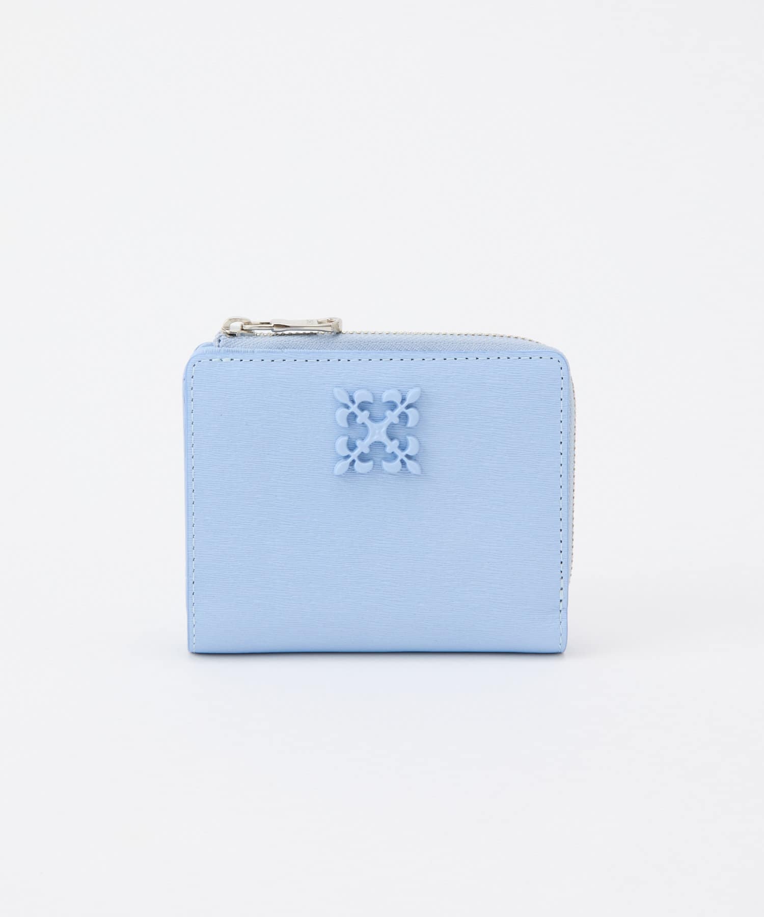 *4 - 6 weeks* (419) Russet [Water grain leather] Monogram plate half wallet