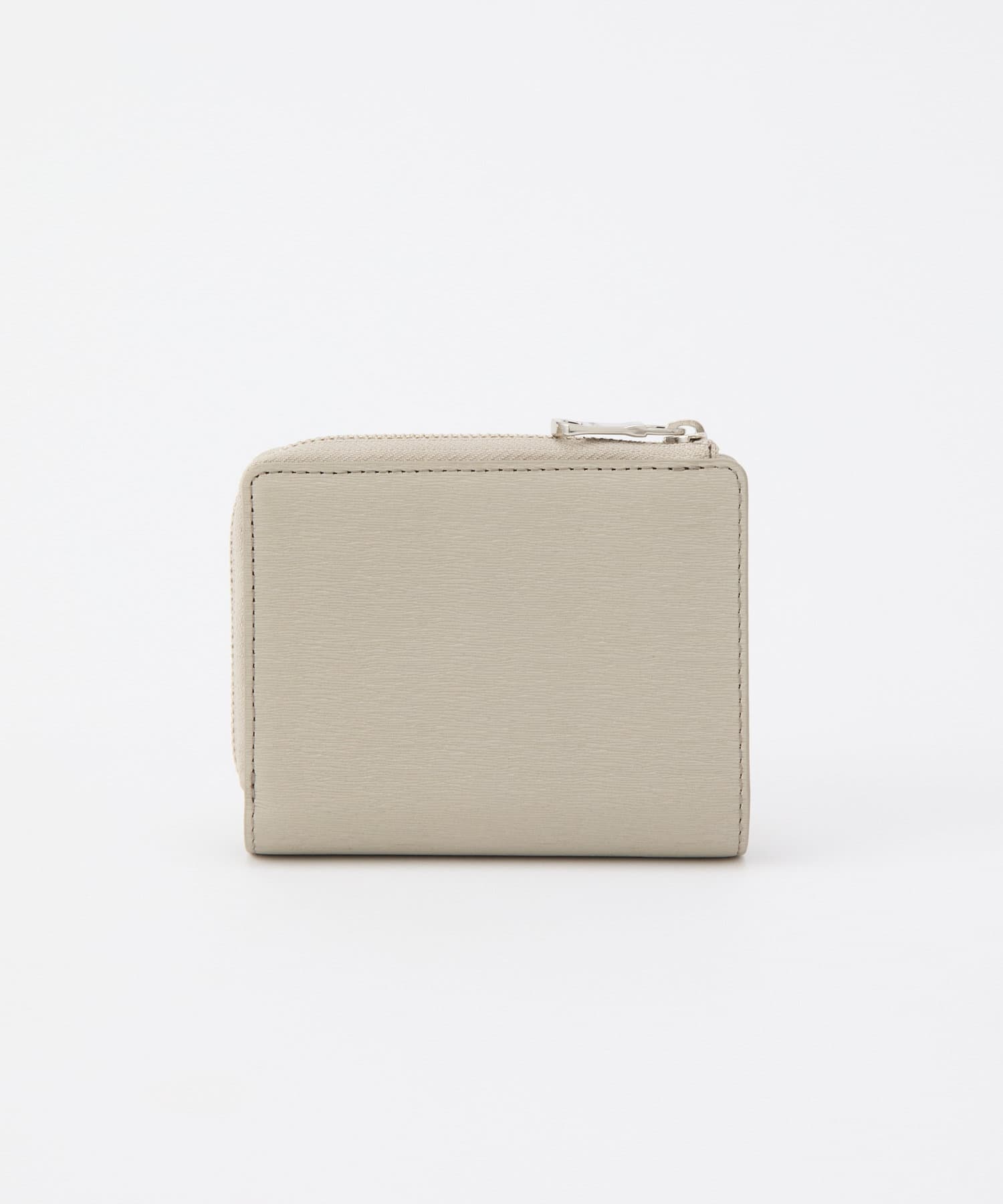 *4 - 6 weeks* (419) Russet [Water grain leather] Monogram plate half wallet