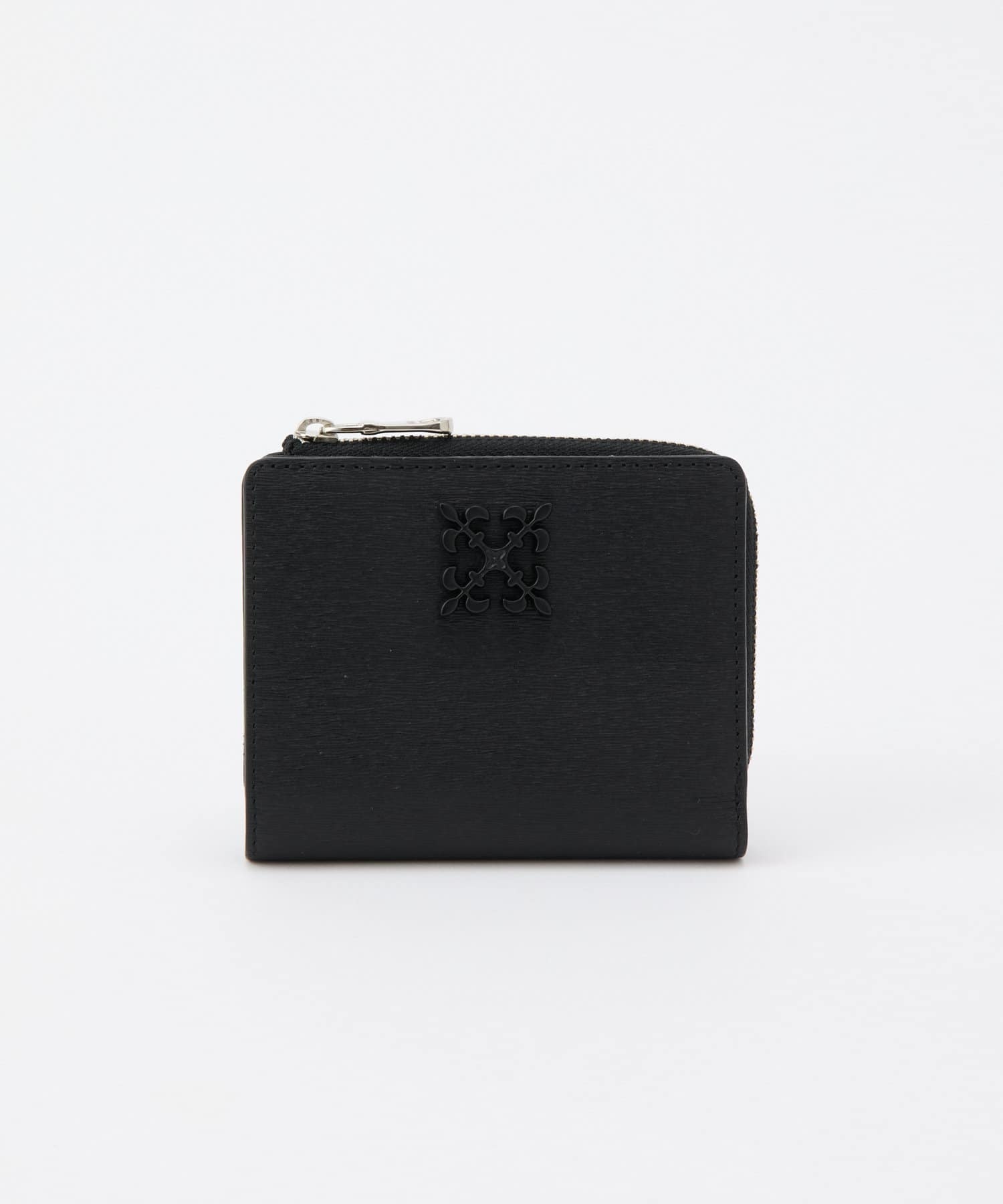 *4 - 6 weeks* (419) Russet [Water grain leather] Monogram plate half wallet