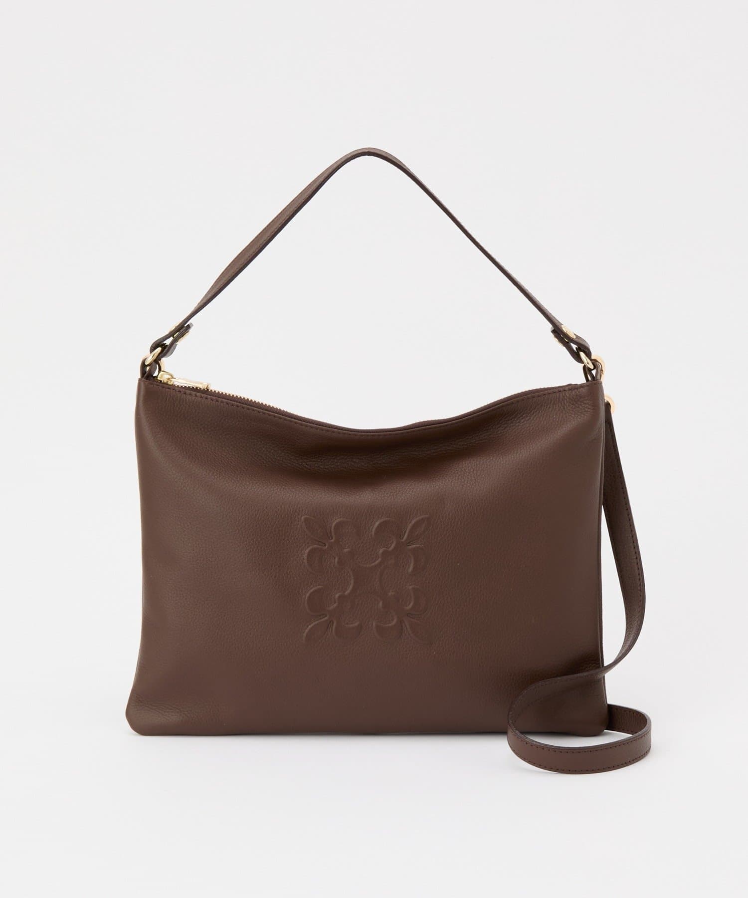 *4 - 6 Weeks* (18309) Russet Soft Leather Shoulder Bag